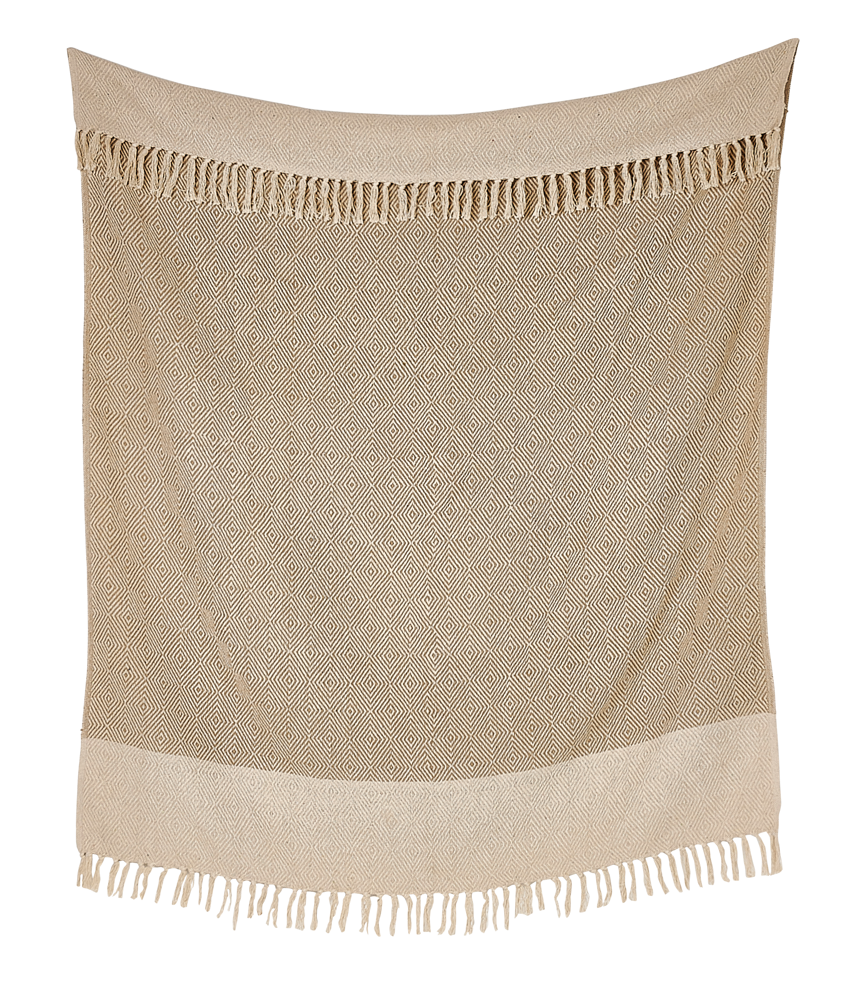 MIMI Plaid lichtbruinB 125 x L 150 cm