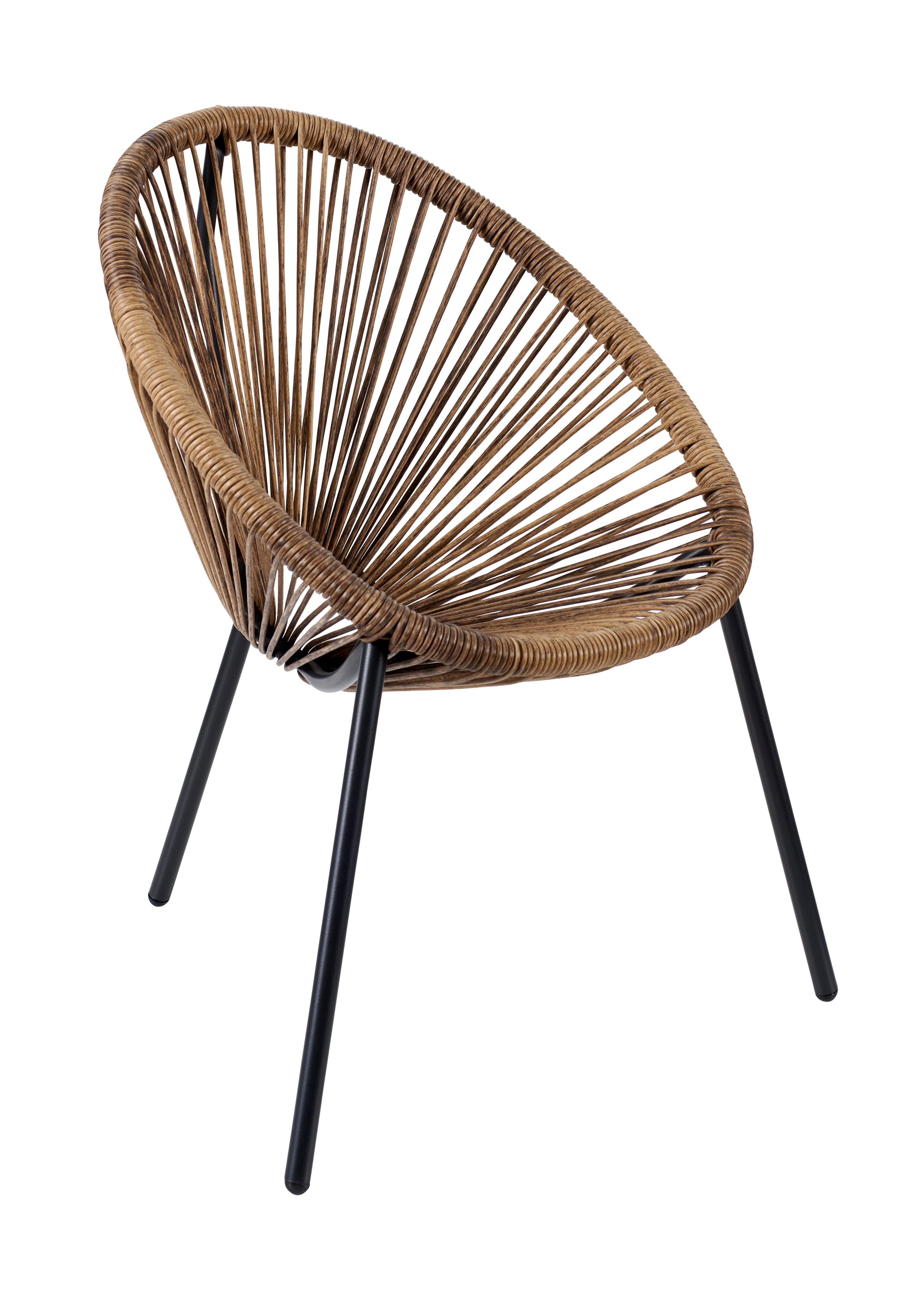 ACAPULCO Kinderstoel naturelH 56 x B 43 x D 42 cm - CASA