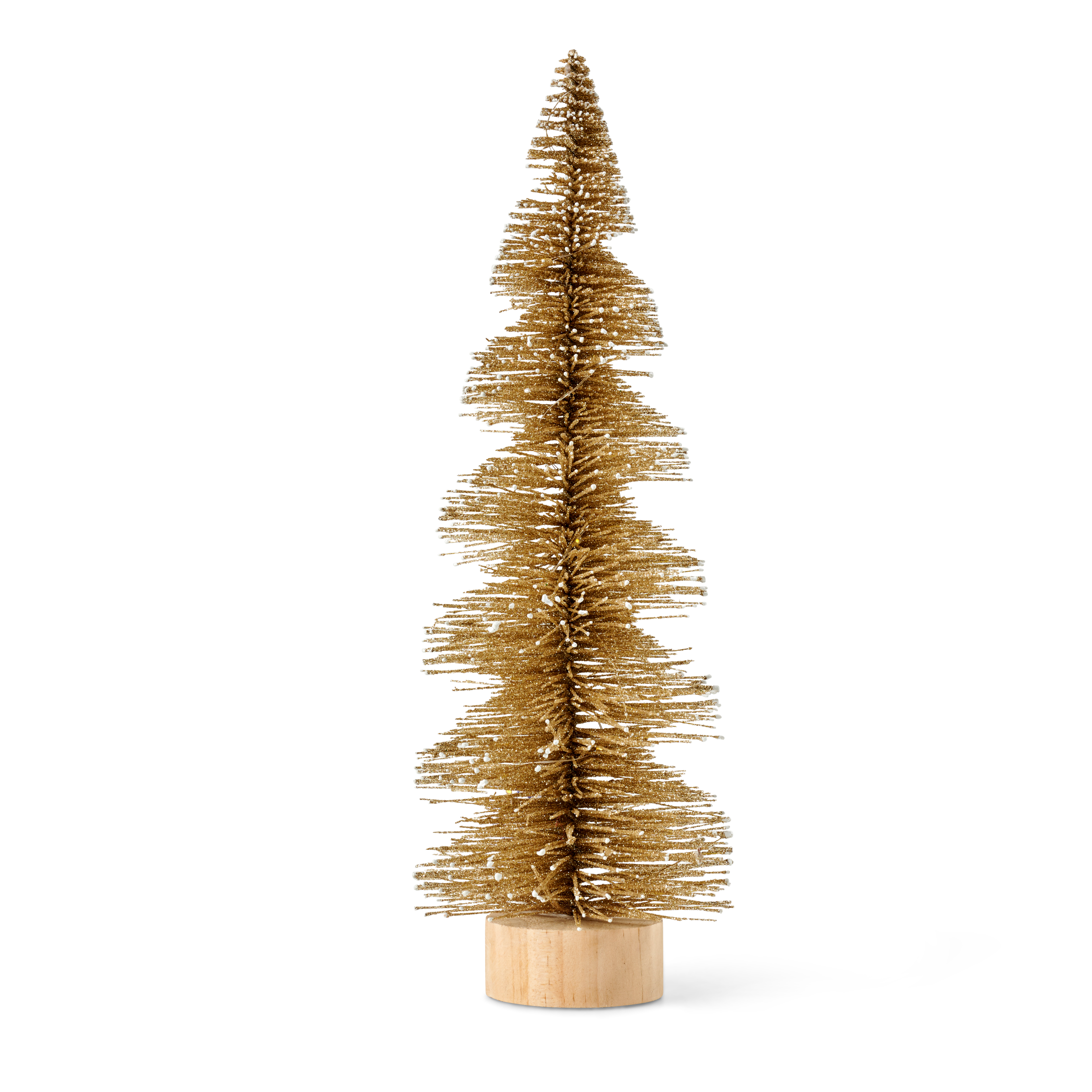 SWIRL Led decoboom goudH 32 cm - Ø 6 cm