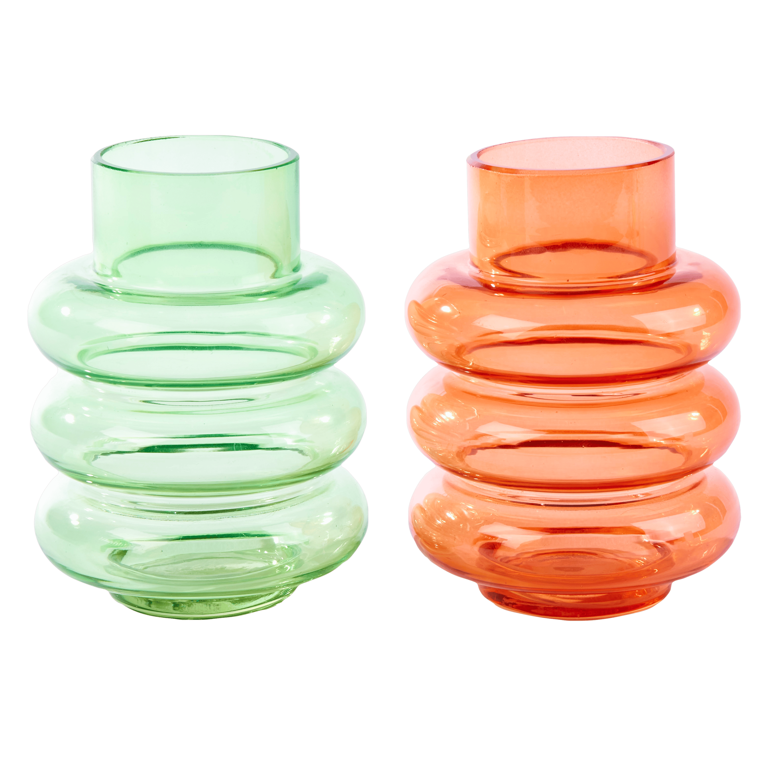 BULKI Vaas oranjeH 14 cm - Ø 10 cm