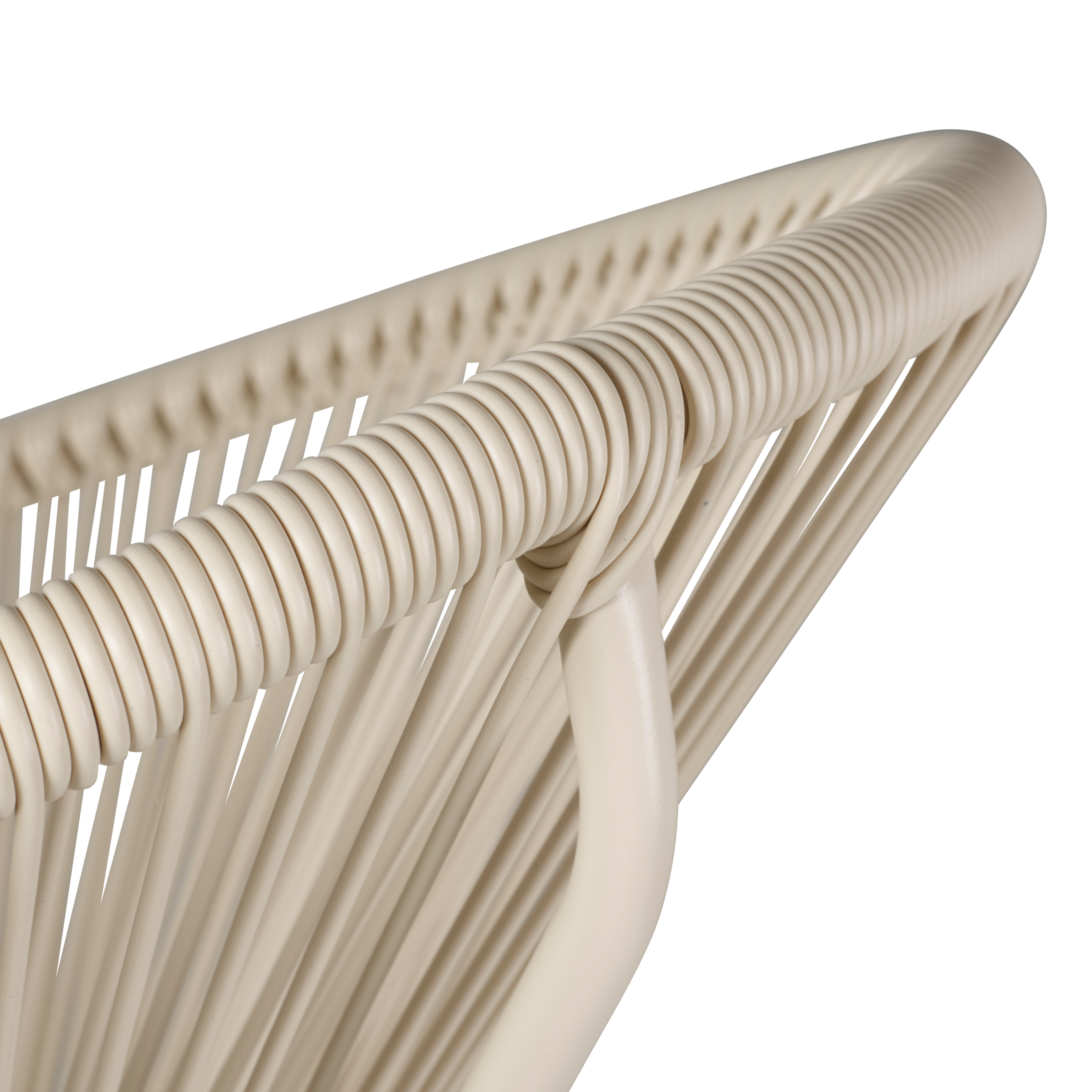 ACAPULCO Lounge stoel zandH 82 x B 75 x D 69 cm - CASA