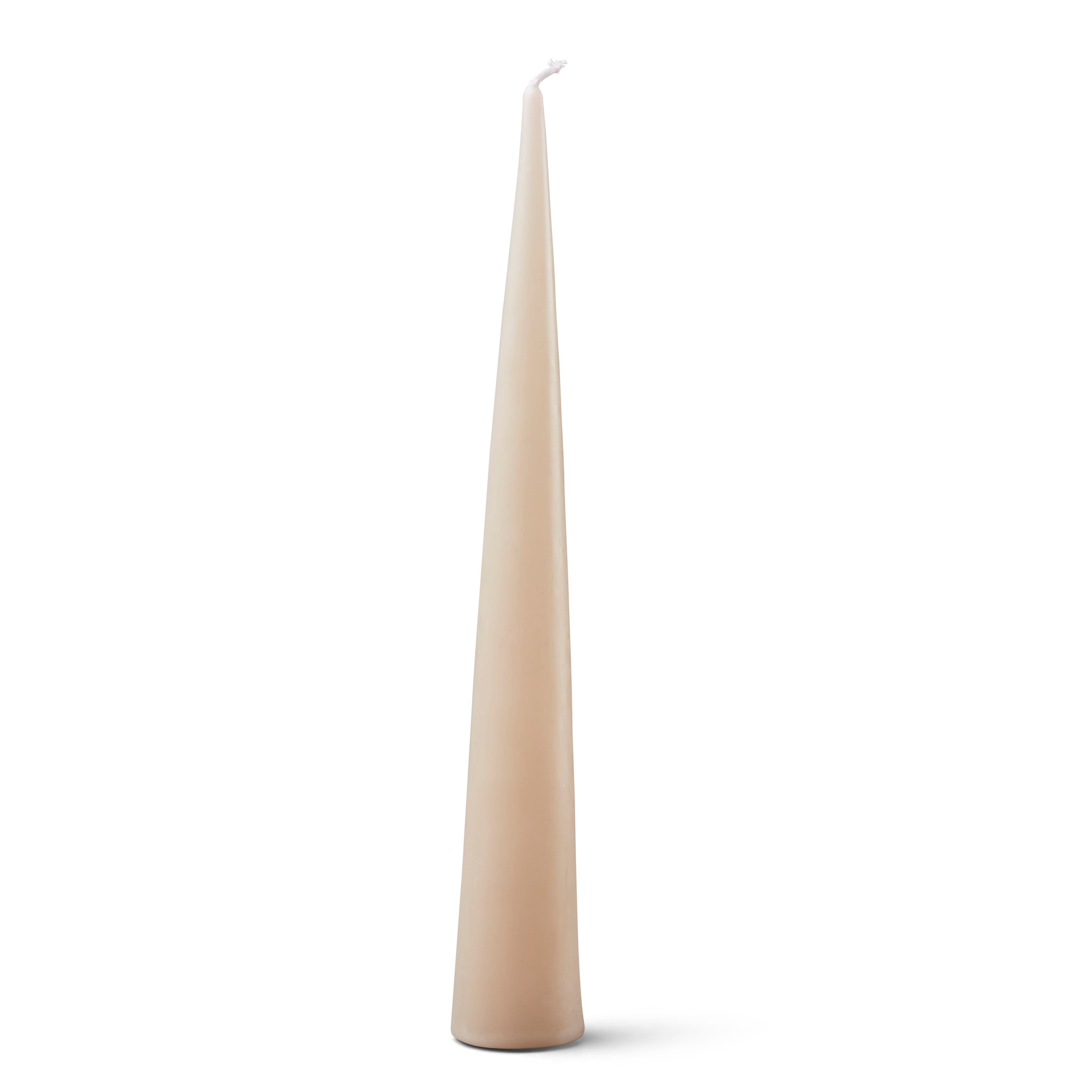 PYRAMID Kaars gebroken witH 28 cm - Ø 3,8 cm