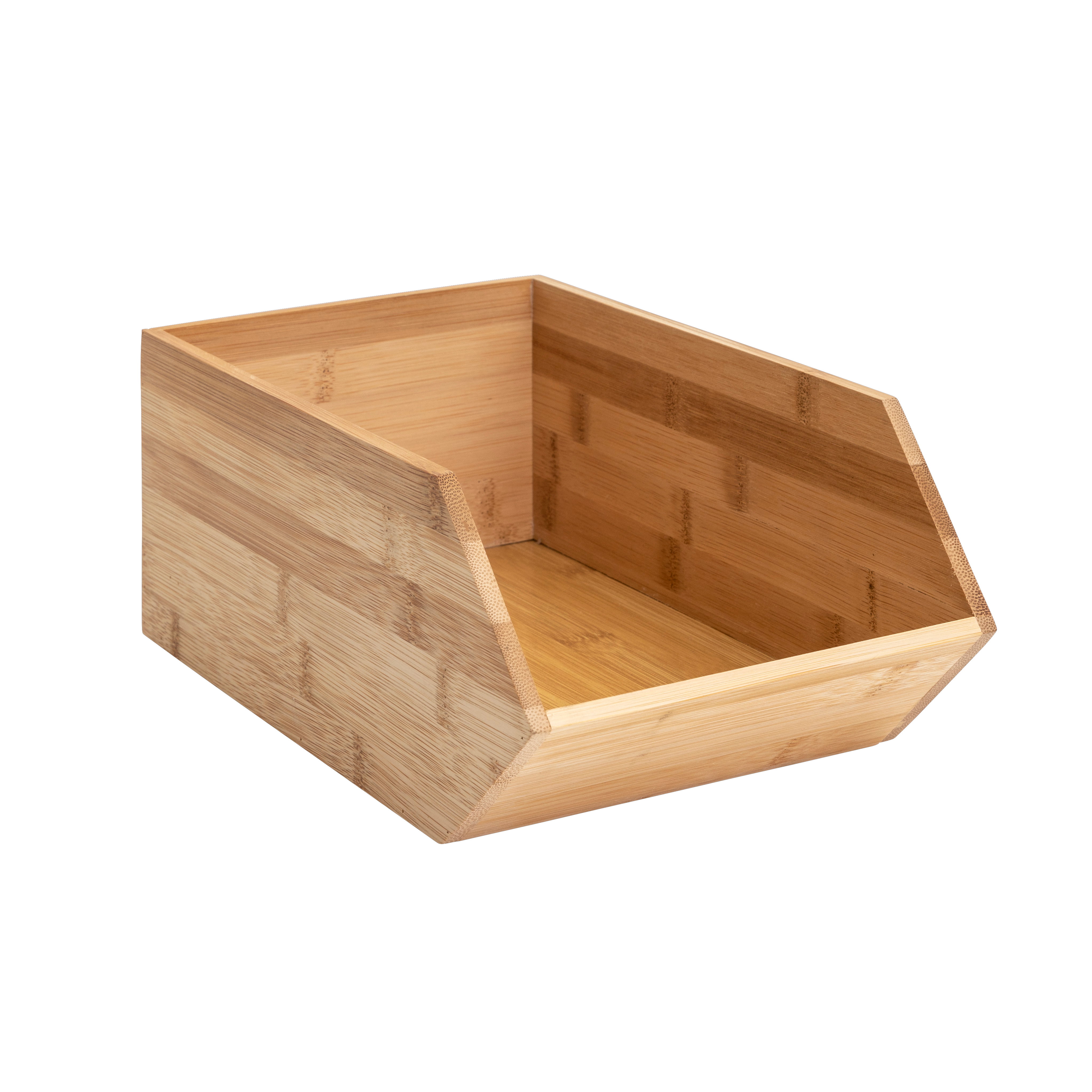 BAMBOO Organiser stapelbaar naturelH 13 x B 17 x D 31 cm