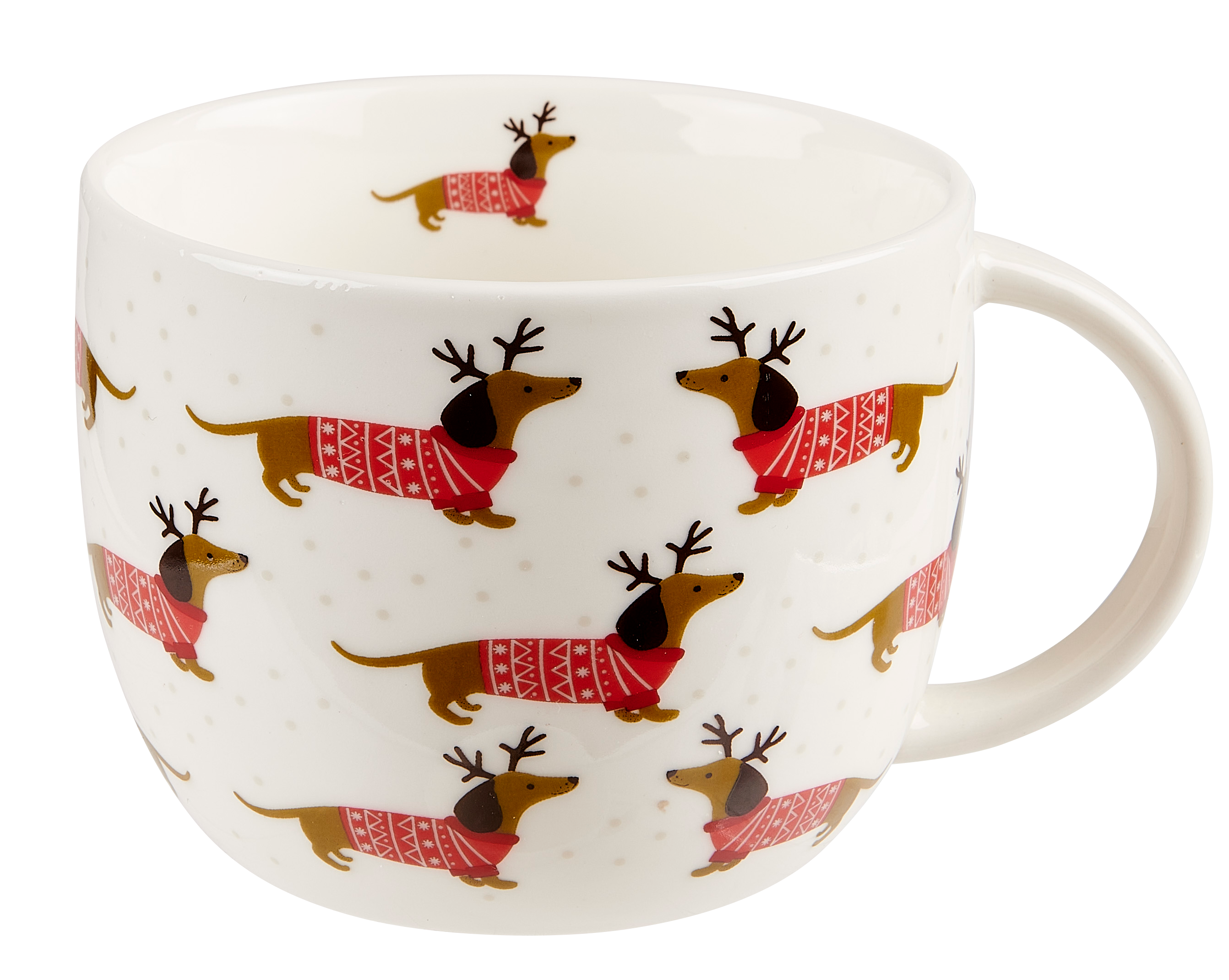 X-MAS DOG Mok multicolor