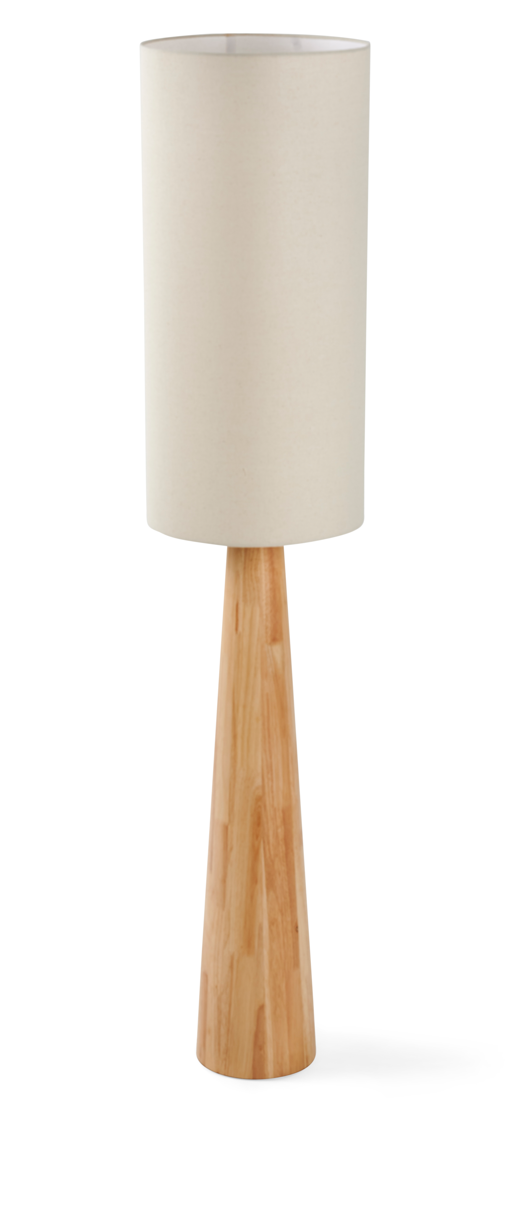 SKOG Staanlamp met kap E27 naturel, gebroken witH 145 cm - Ø 30 cm