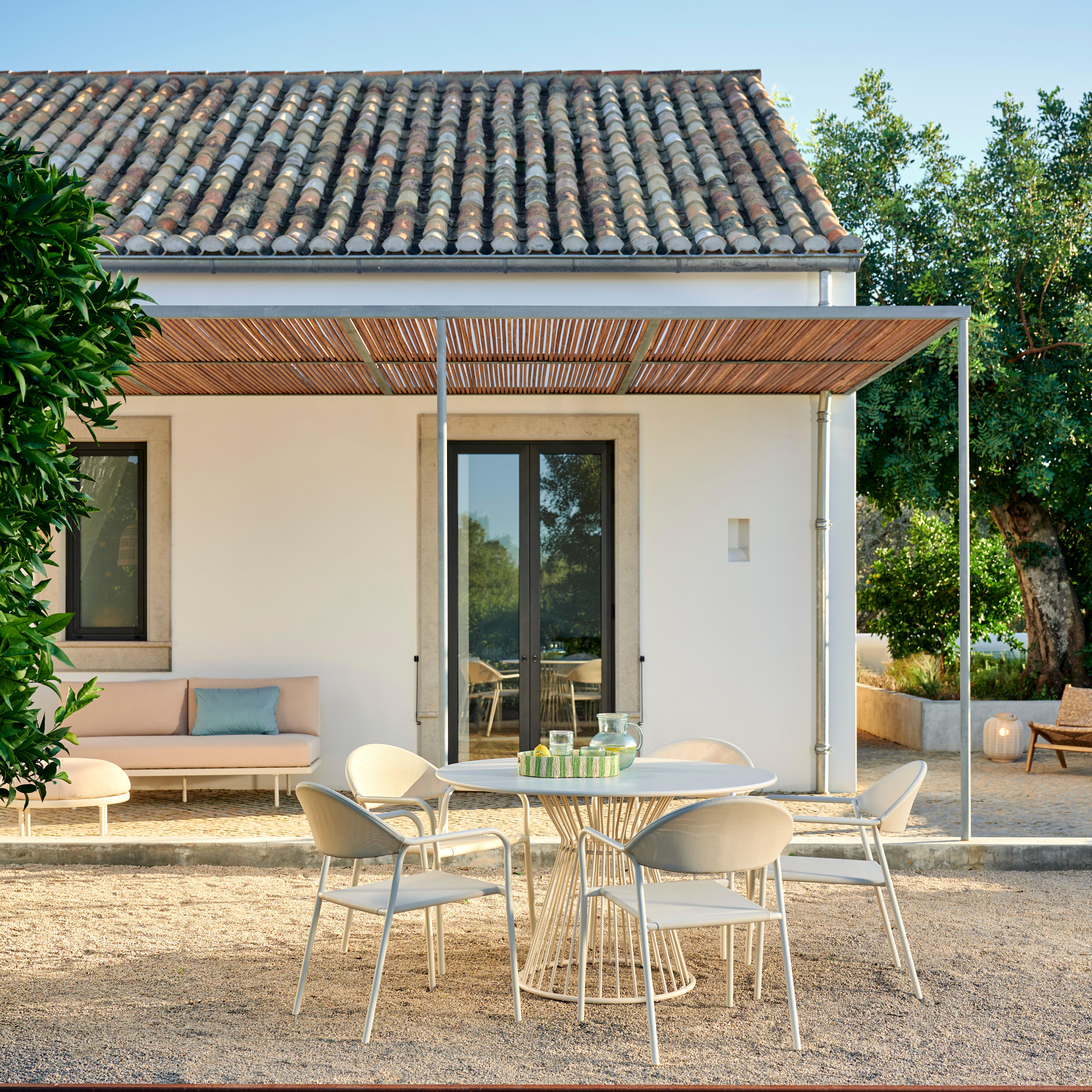 RAFAEL & AZURO TuinsetTafel en 5 stoelen