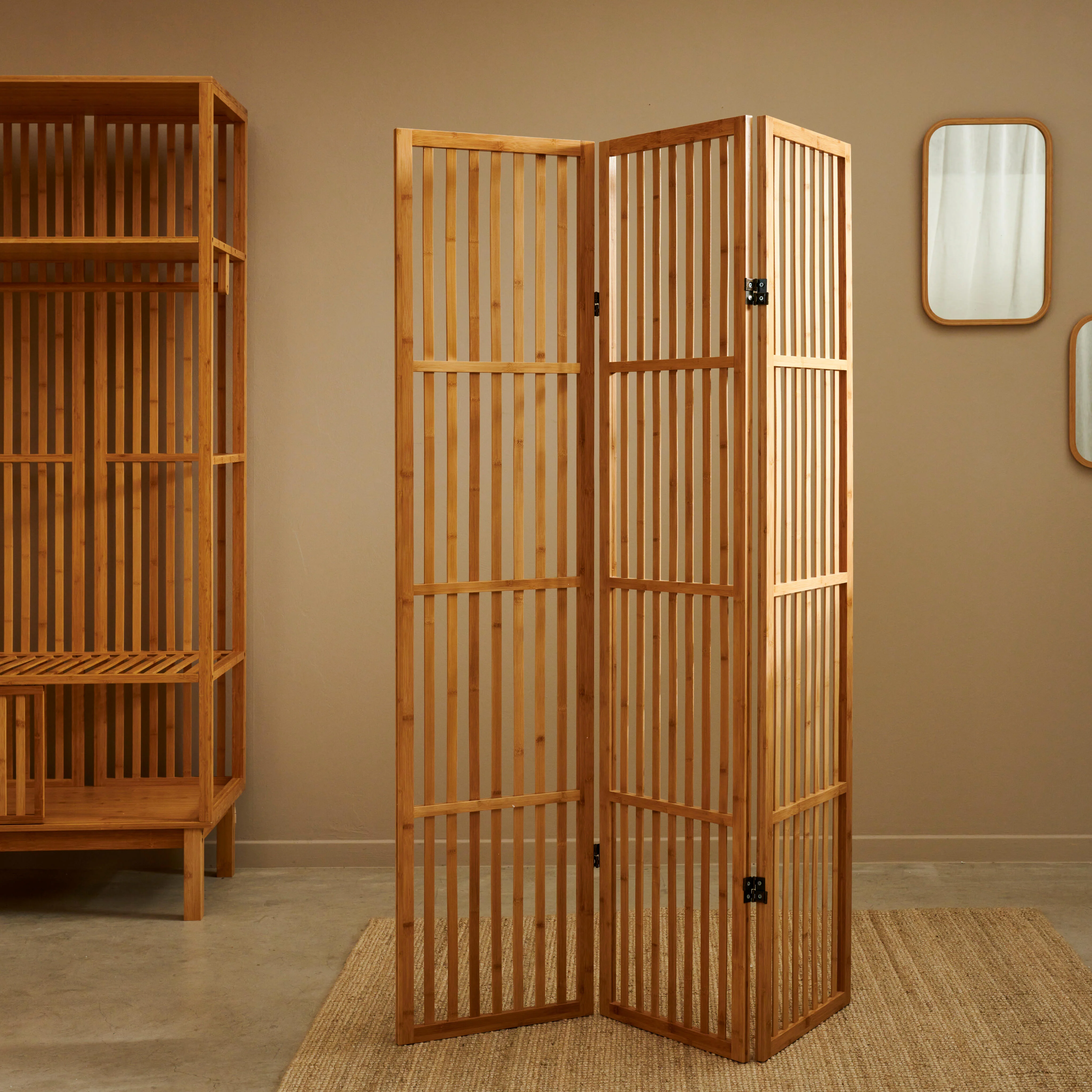 HELGE Kamerscherm naturelH 170 x B 120 cm