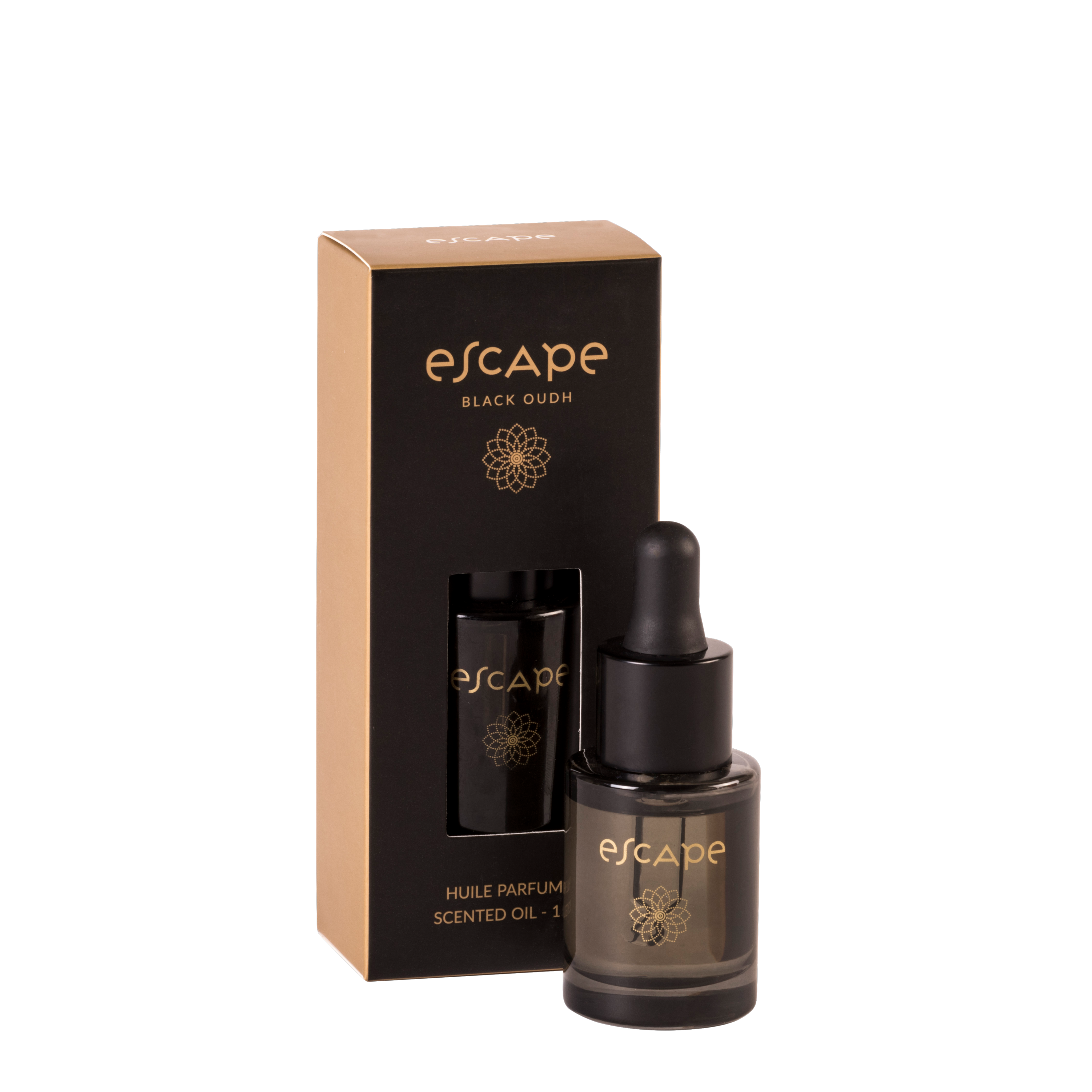ESCAPE BLACK OUDH Geurolie zwart