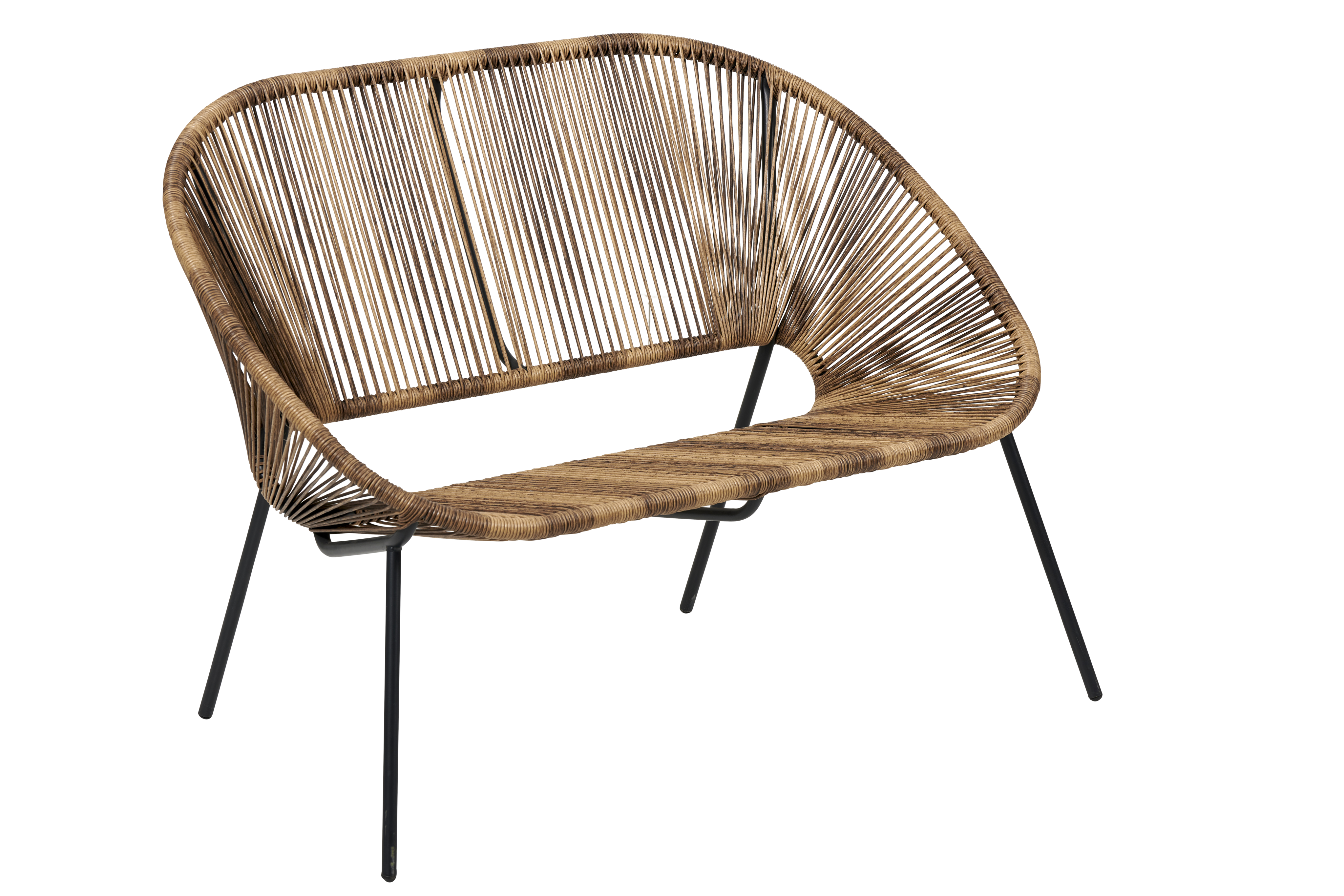 ACAPULCO Lounge bank stapelbaarH 83 x B 115,5 x D 69 cm - CASA