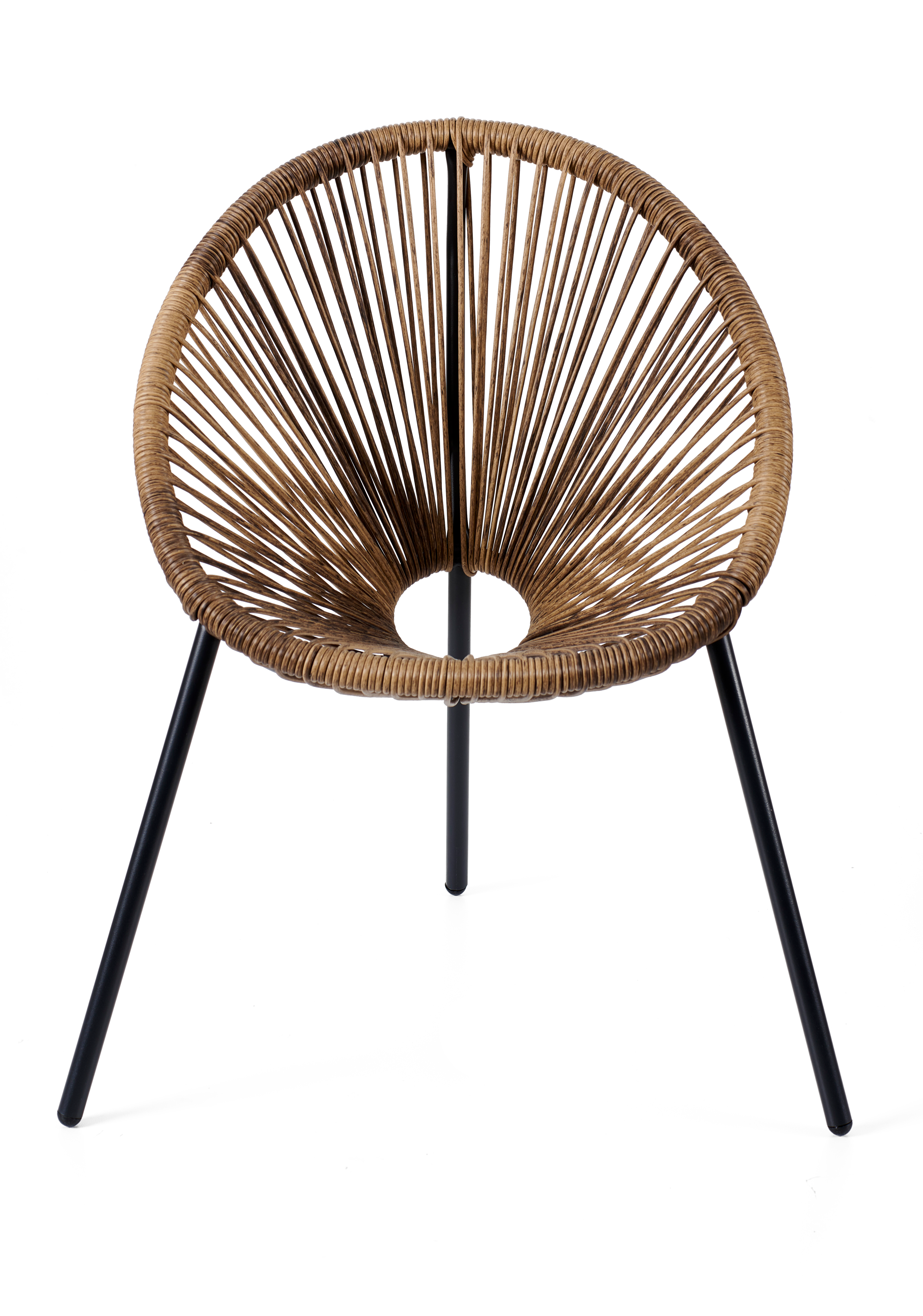 ACAPULCO Kinderstoel naturelH 56 x B 43 x D 42 cm - CASA