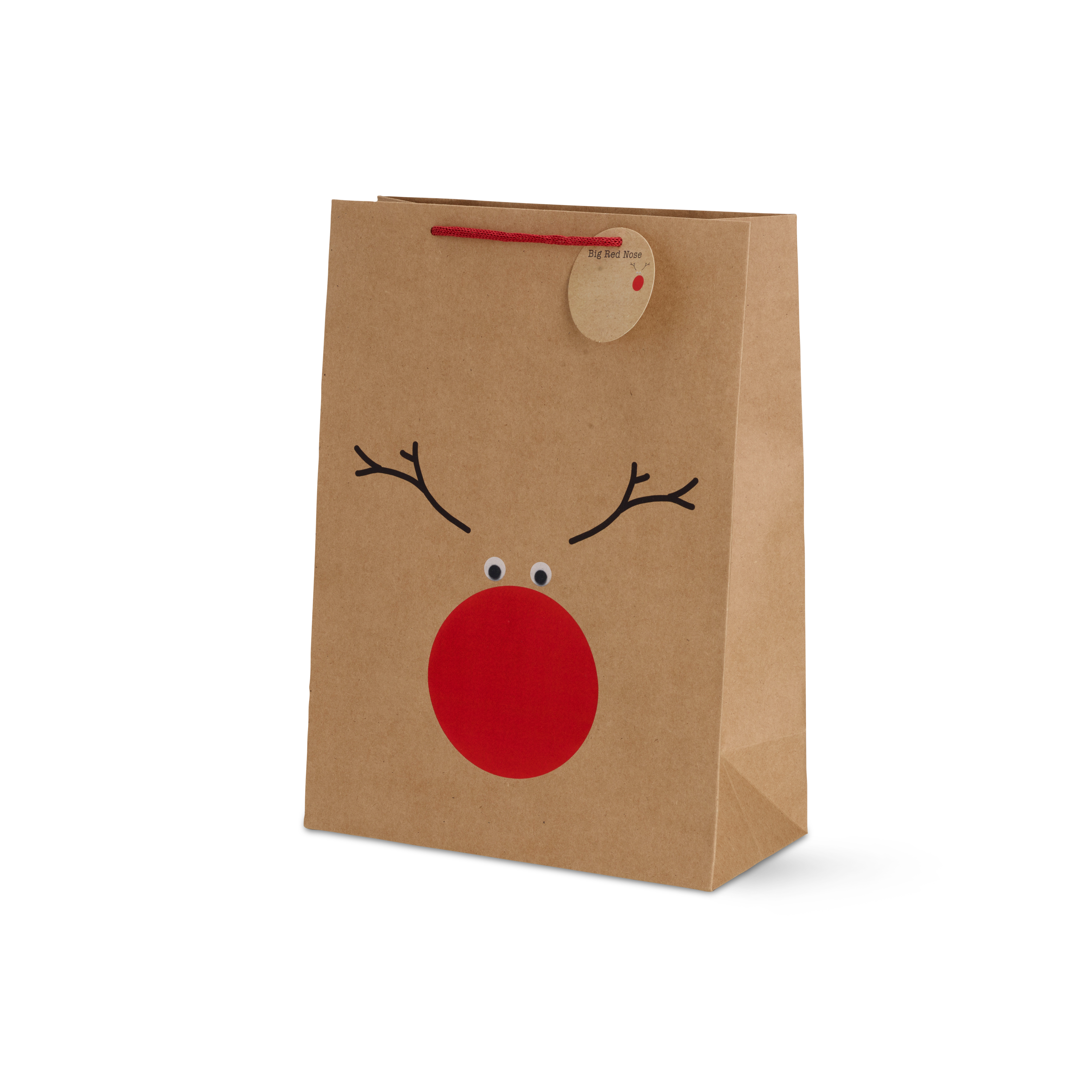RED NOSE Cadeautas diverse kleurenH 26 x B 13 x L 36 cm