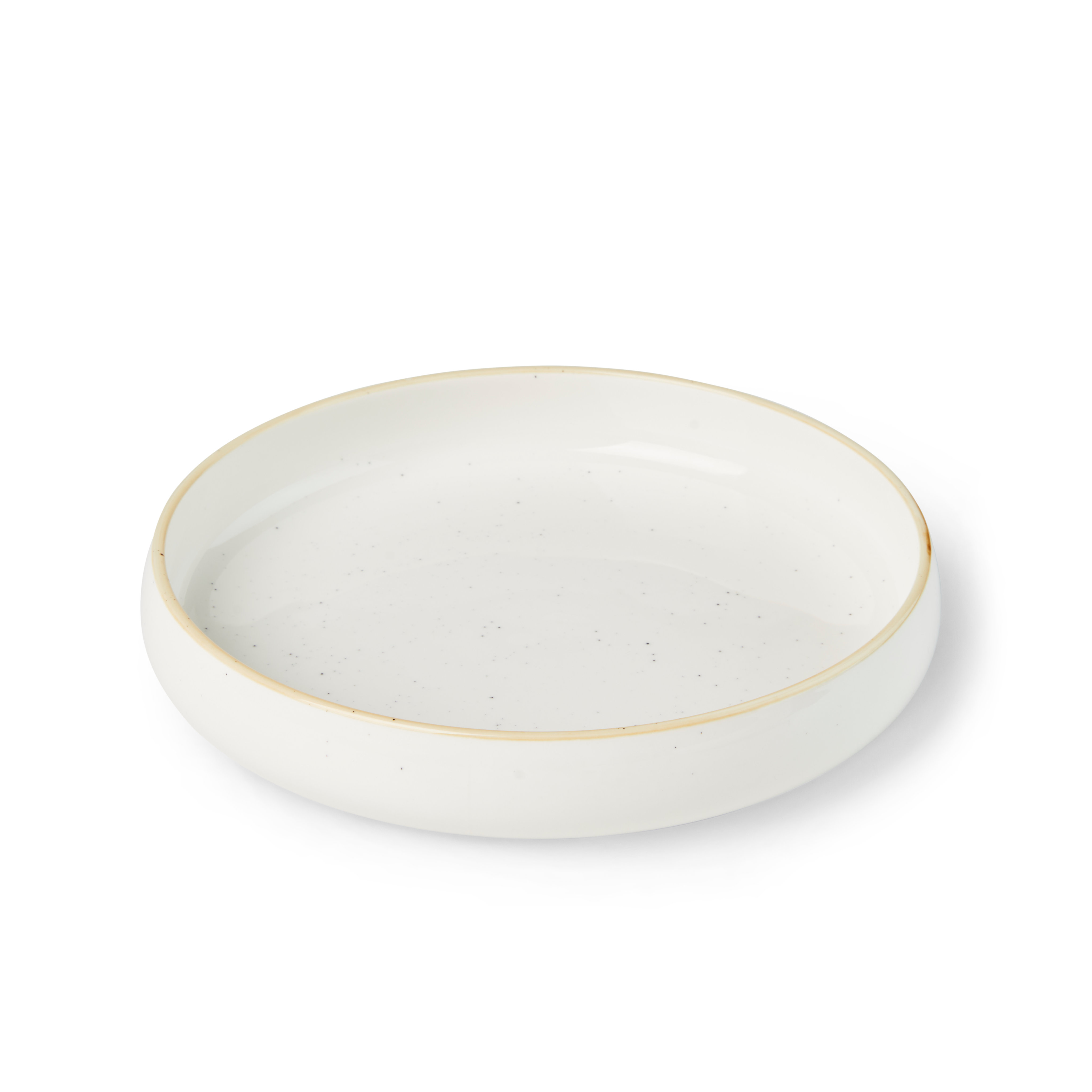 REALE Diep bord wit - set van 4 H 4 cm - Ø 21 cm