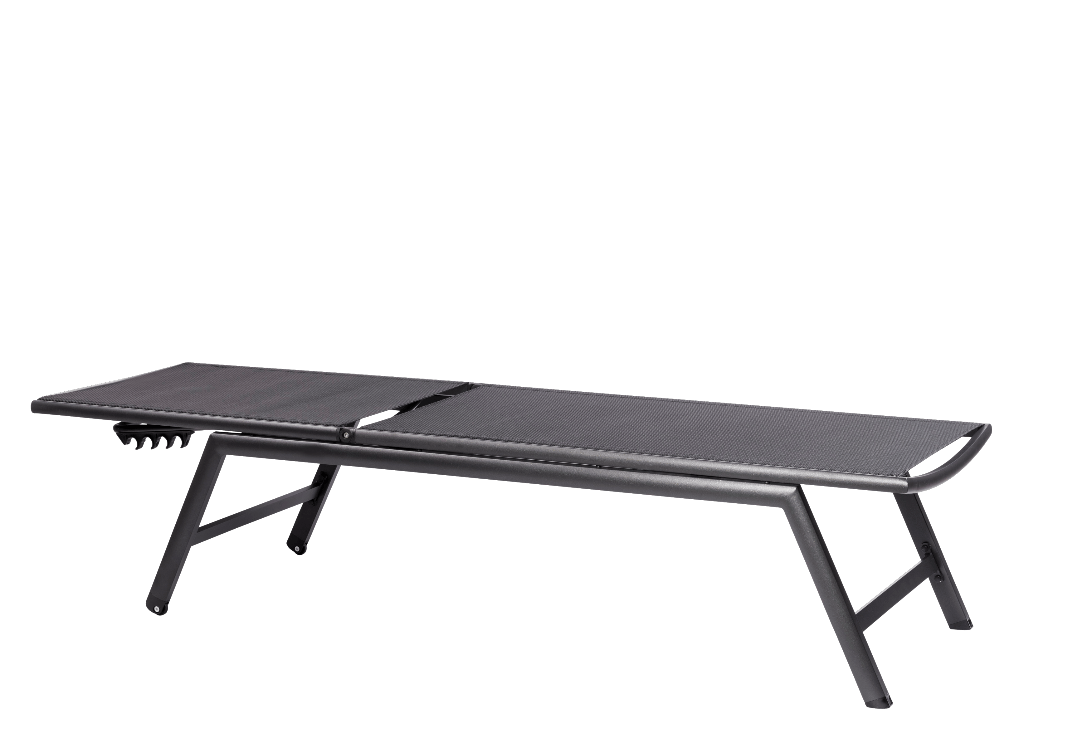 COMFORT Ligbed zwartH 45 x B 63 x L 200 cm