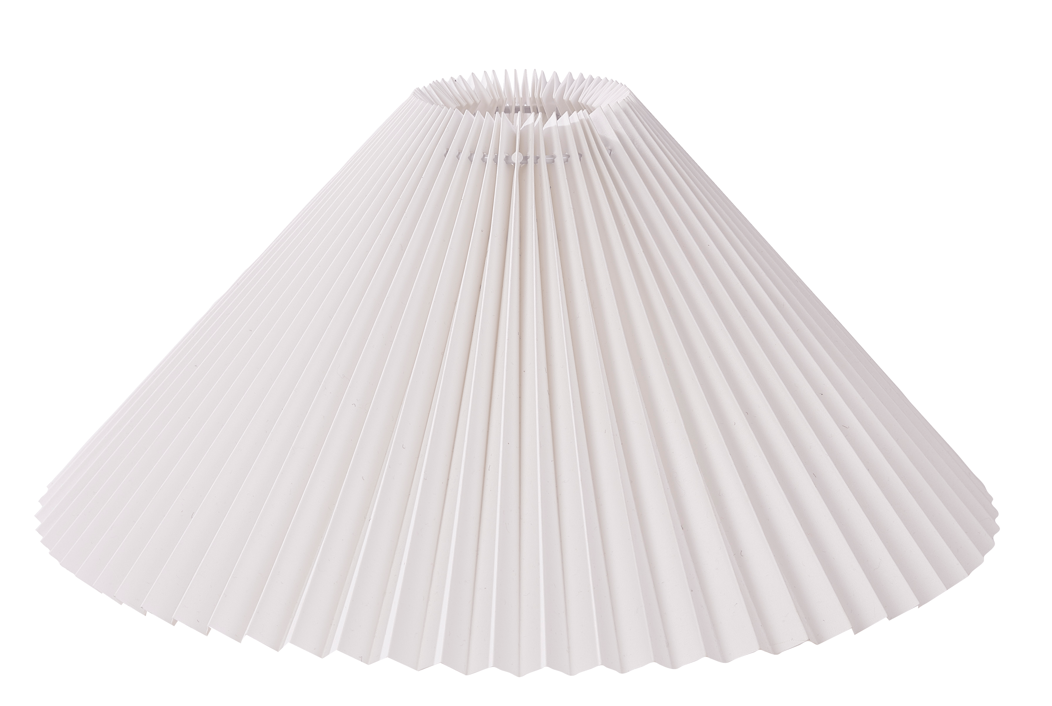 PLISSE Lampenkap zandH 18,5 cm - Ø 39 cm