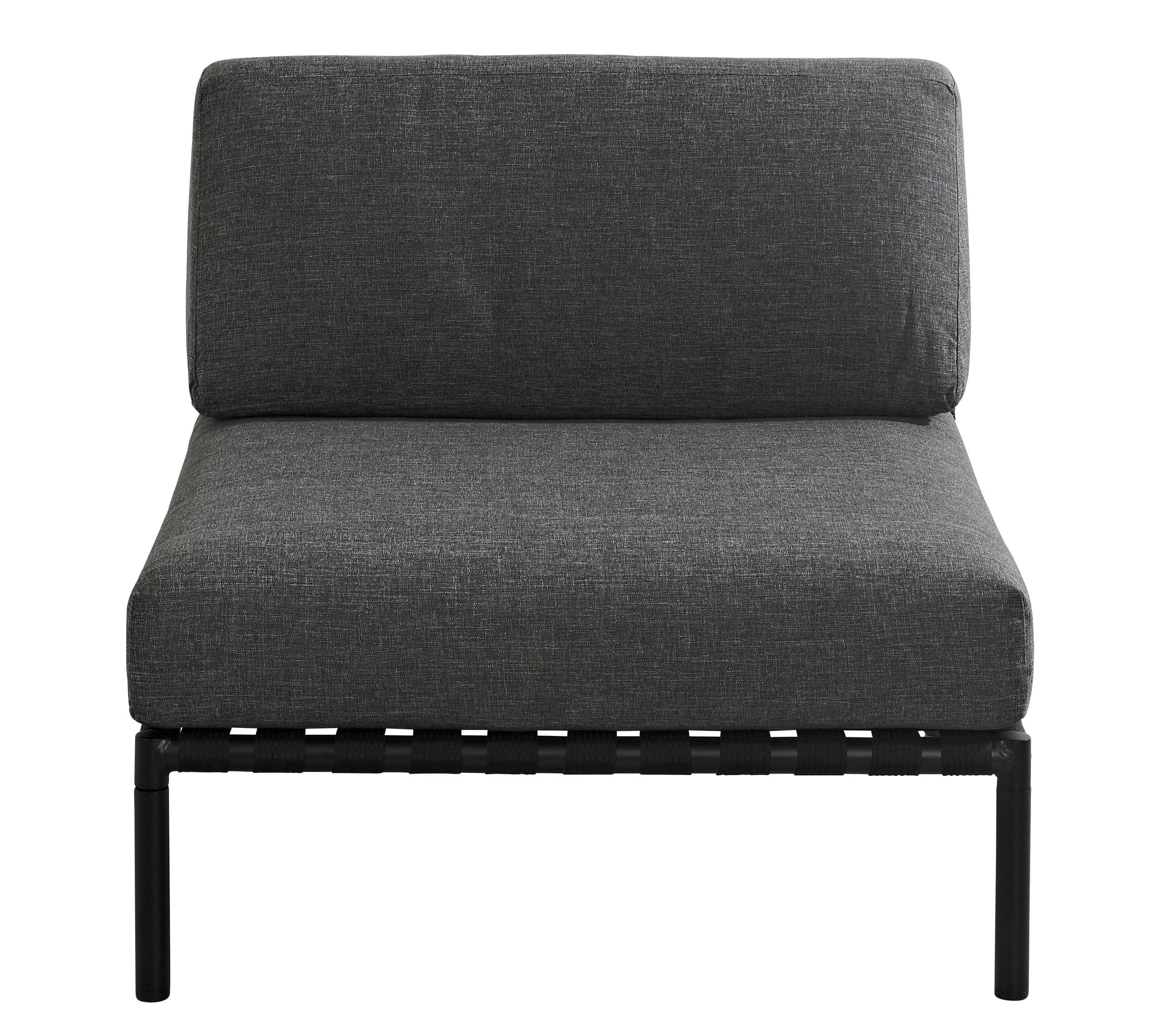 JUMBO Lounge zetel zwartH 61 x B 87 x D 87 cm