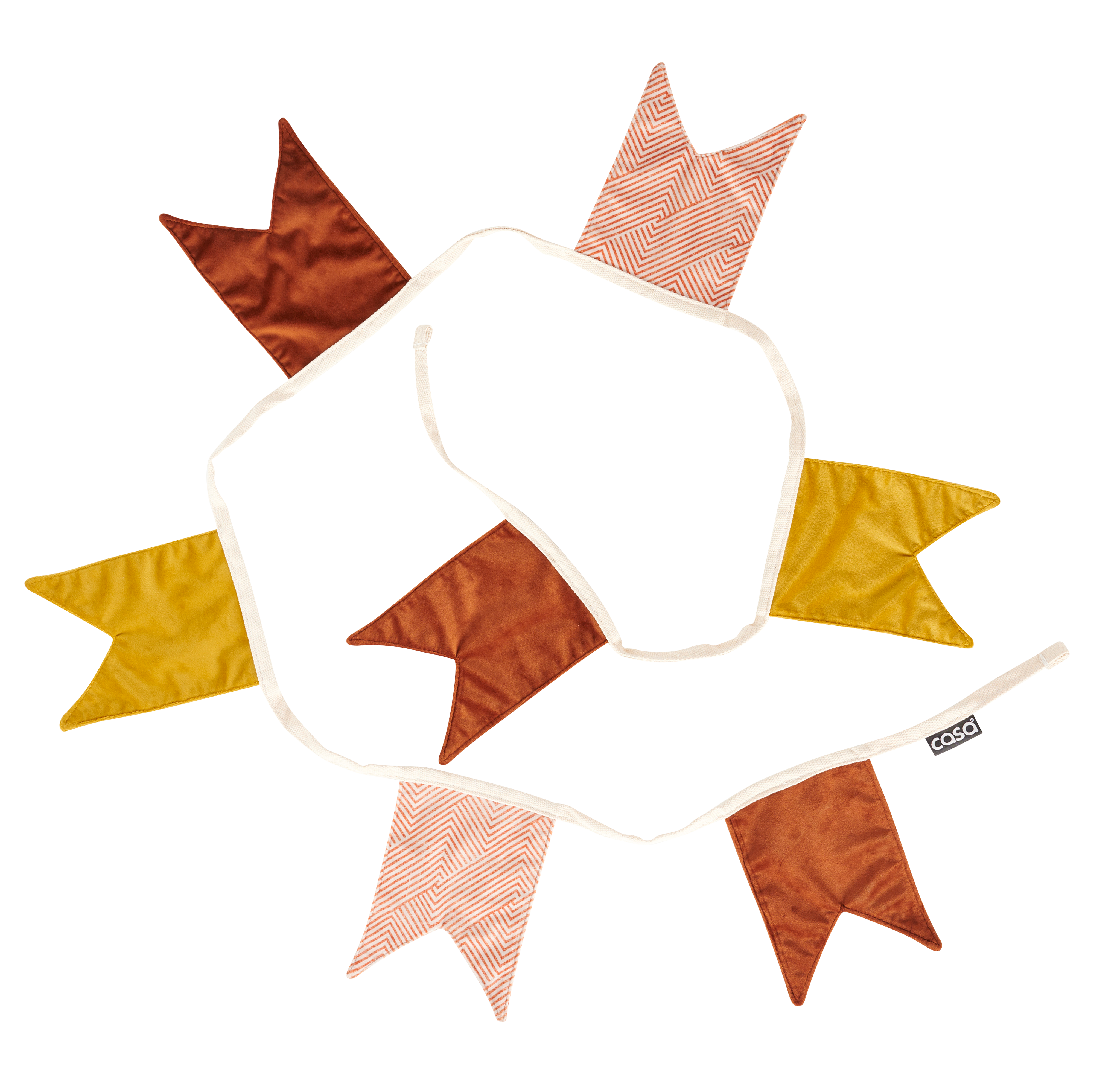 LEON Vlaggenlijn roodL 260 cm