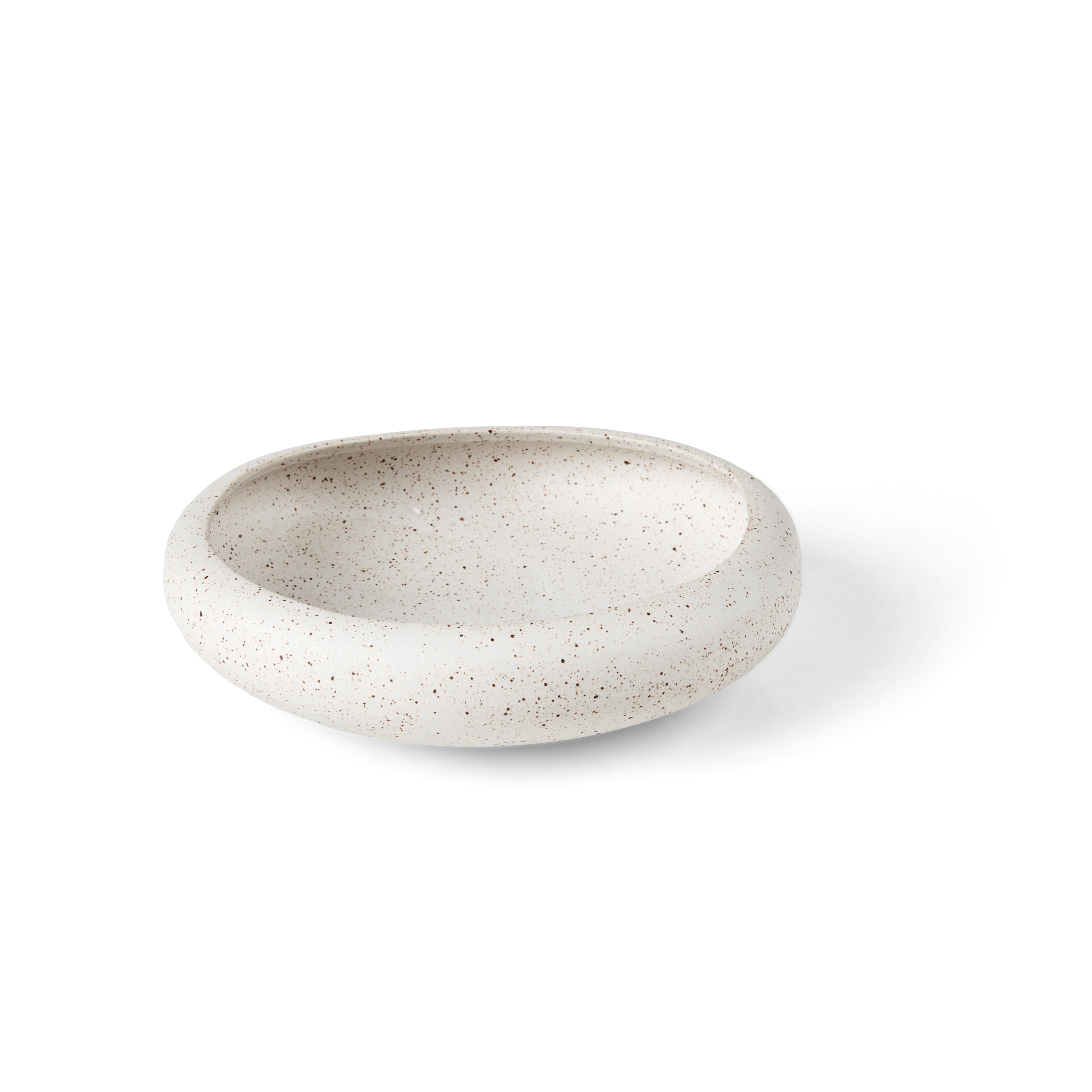 GRANITO GREY Bowl 95 CL grijs - set van 4 H 5,5 cm - Ø 20,5 cm
