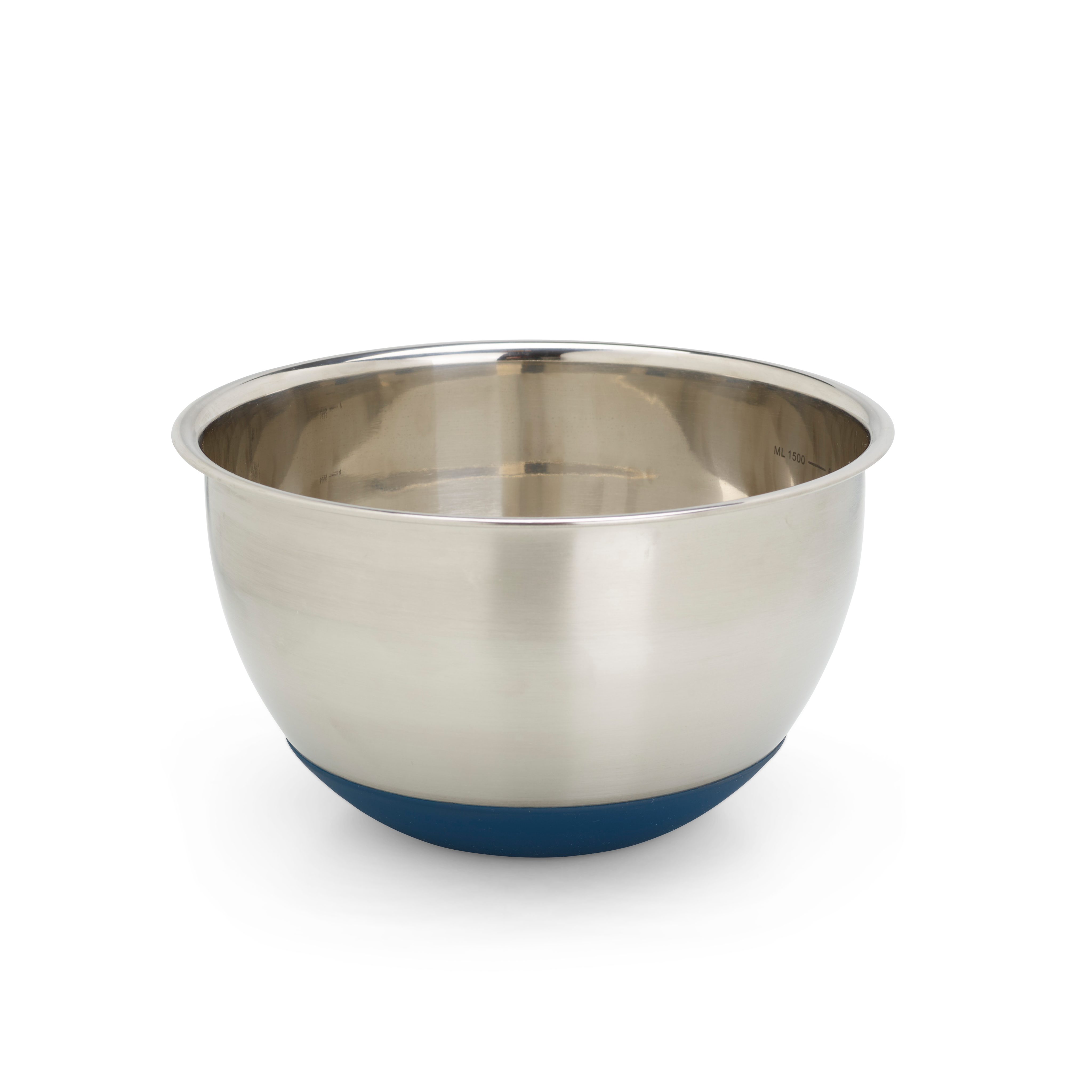MIXA Mengkom 1,5 L blauw, zilverH 11 cm - Ø 18 cm