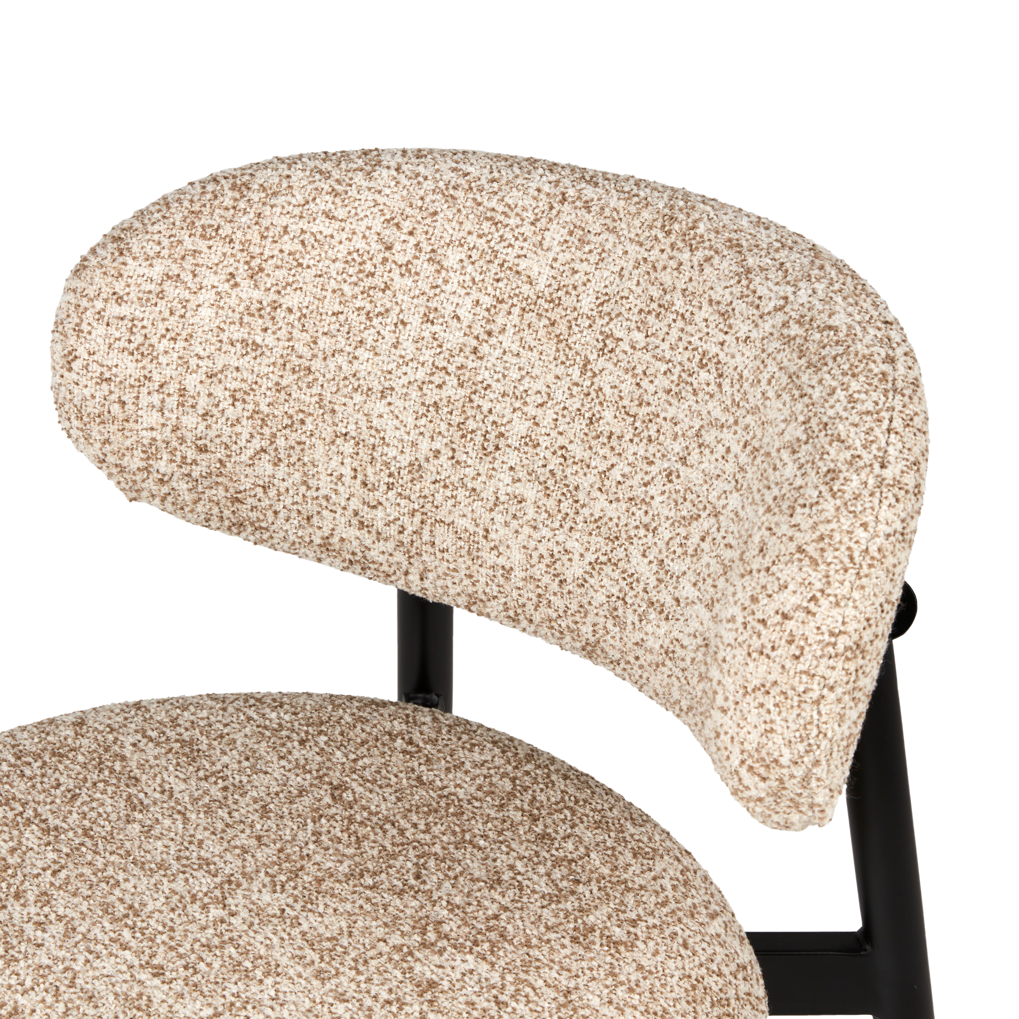 PIENZA Eetkamerstoel beigeH 74 x B 52 x D 53 cm