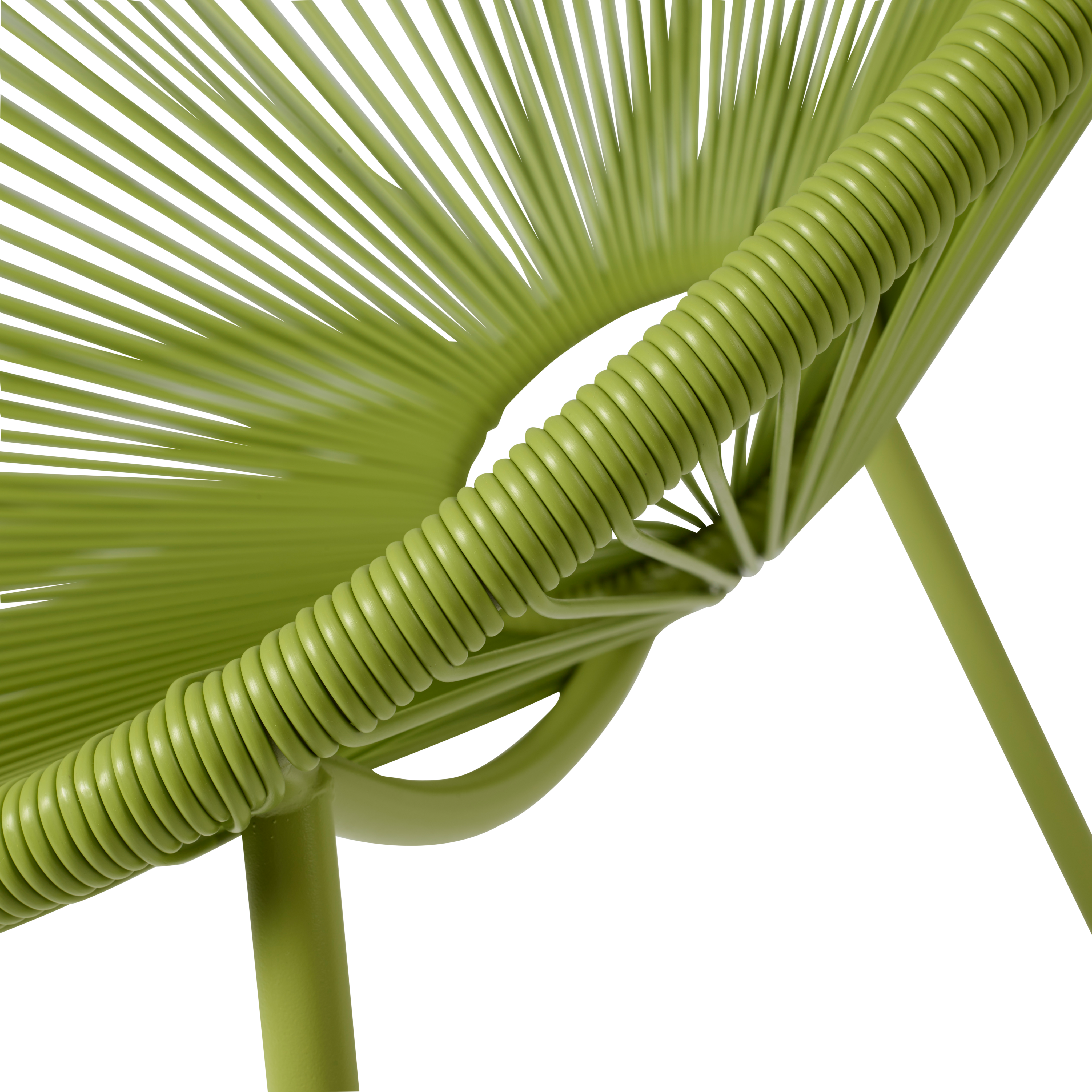 ACAPULCO Lounge stoel limeH 82 x B 75 x D 69 cm - CASA