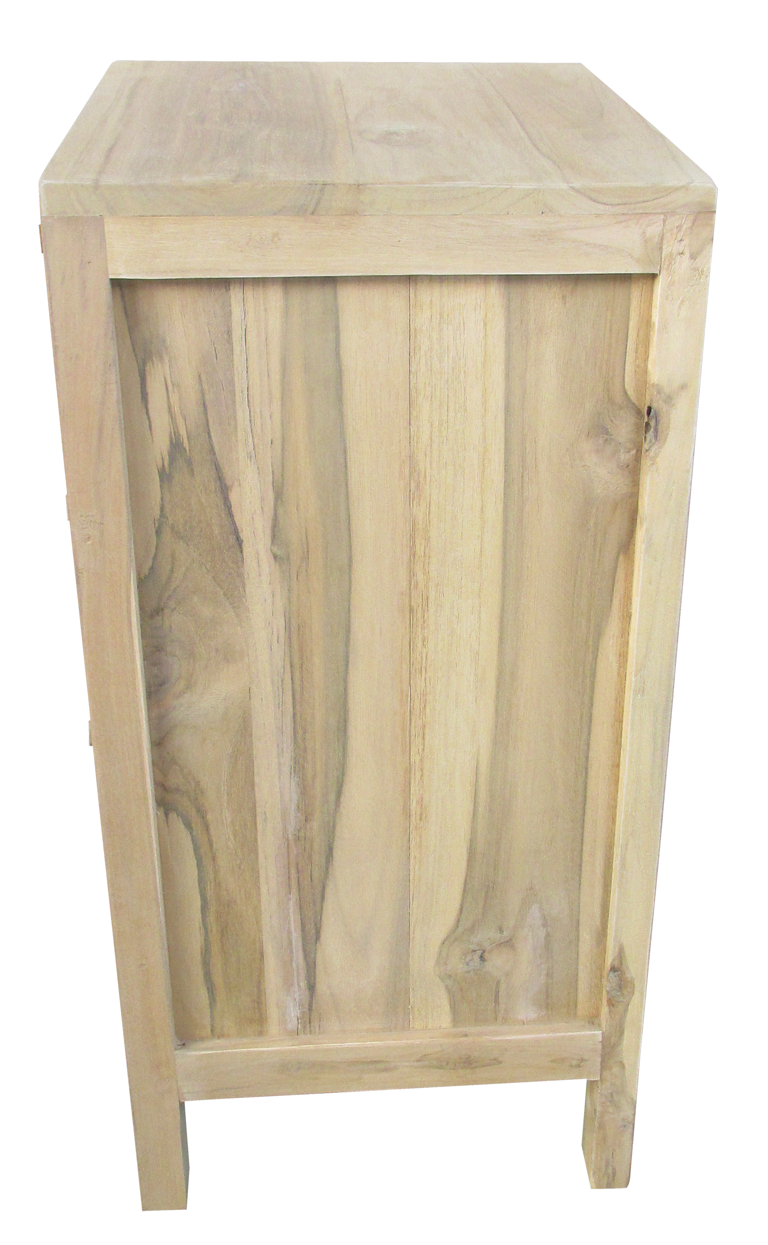 TECK 3-laden kast naturelH 68 x B 33 x D 39 cm