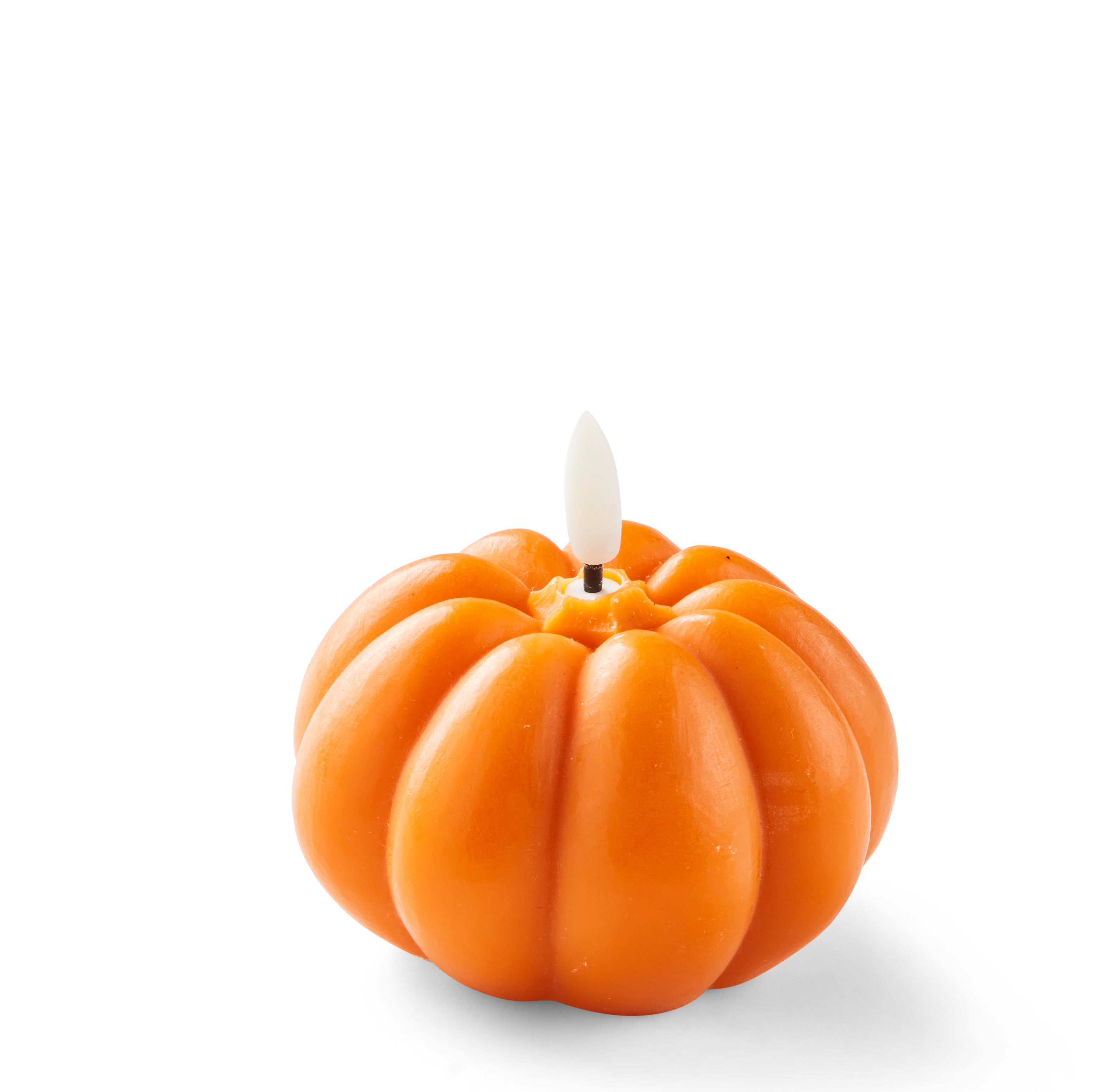 PUMPI Ledkaars oranjeH 5,4 cm - Ø 9 cm