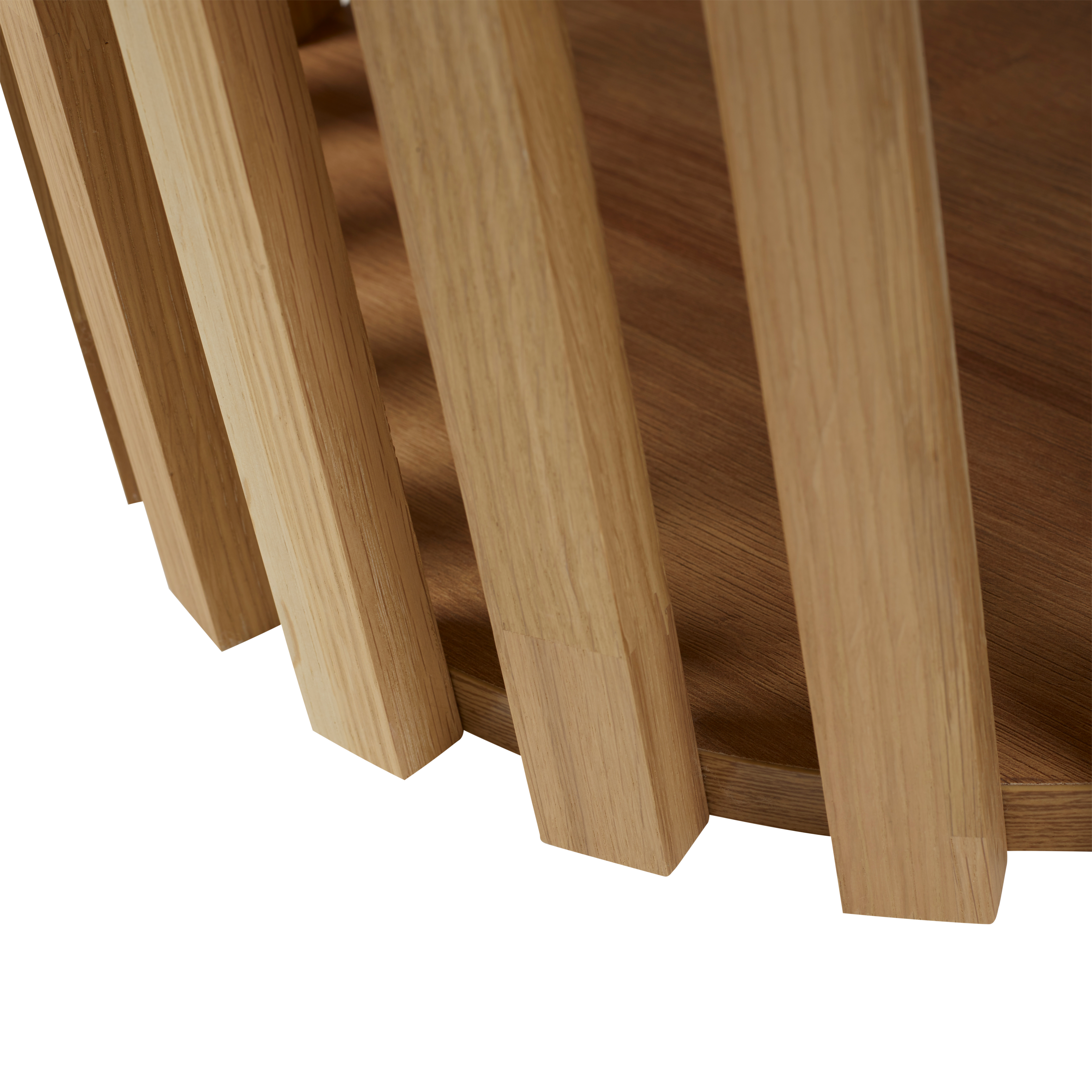 LATTO Salontafel naturelH 38 cm - Ø 80 cm - Ø 46 cm