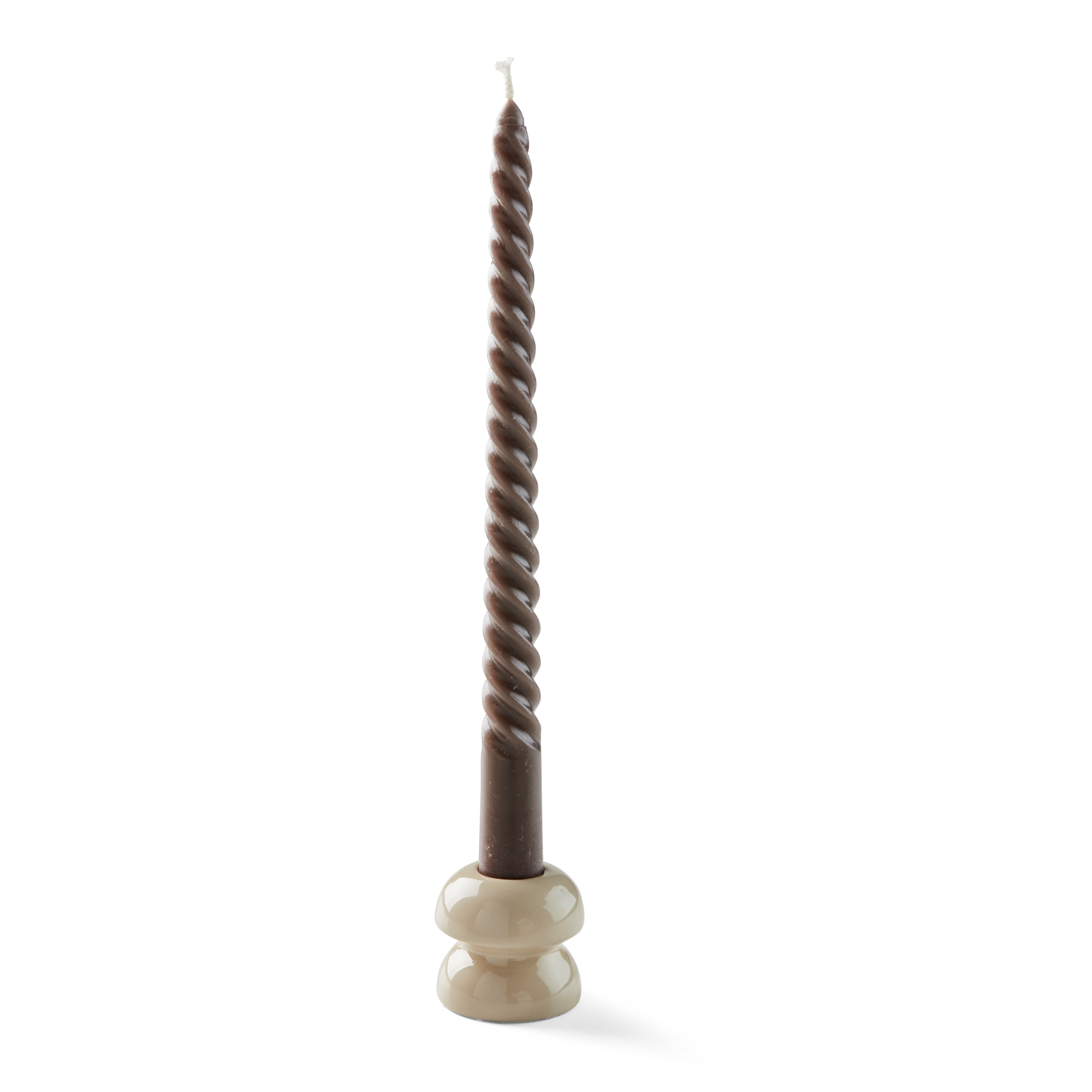 LUCE Kandelaar taupeH 4,5 cm - Ø 5 cm