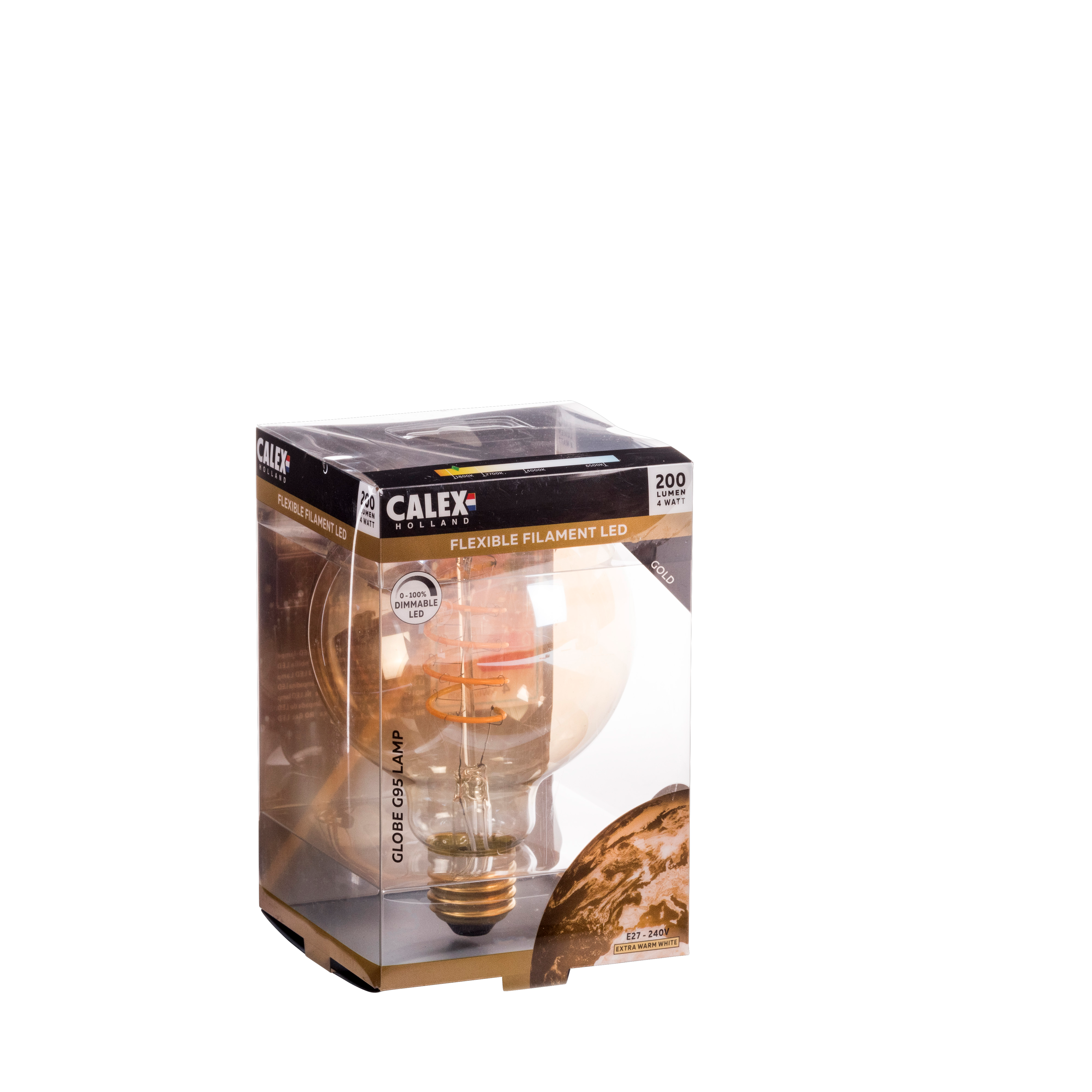 CALEX Filamentlamp E27 2100KL 14 cm - Ø 9,5 cm