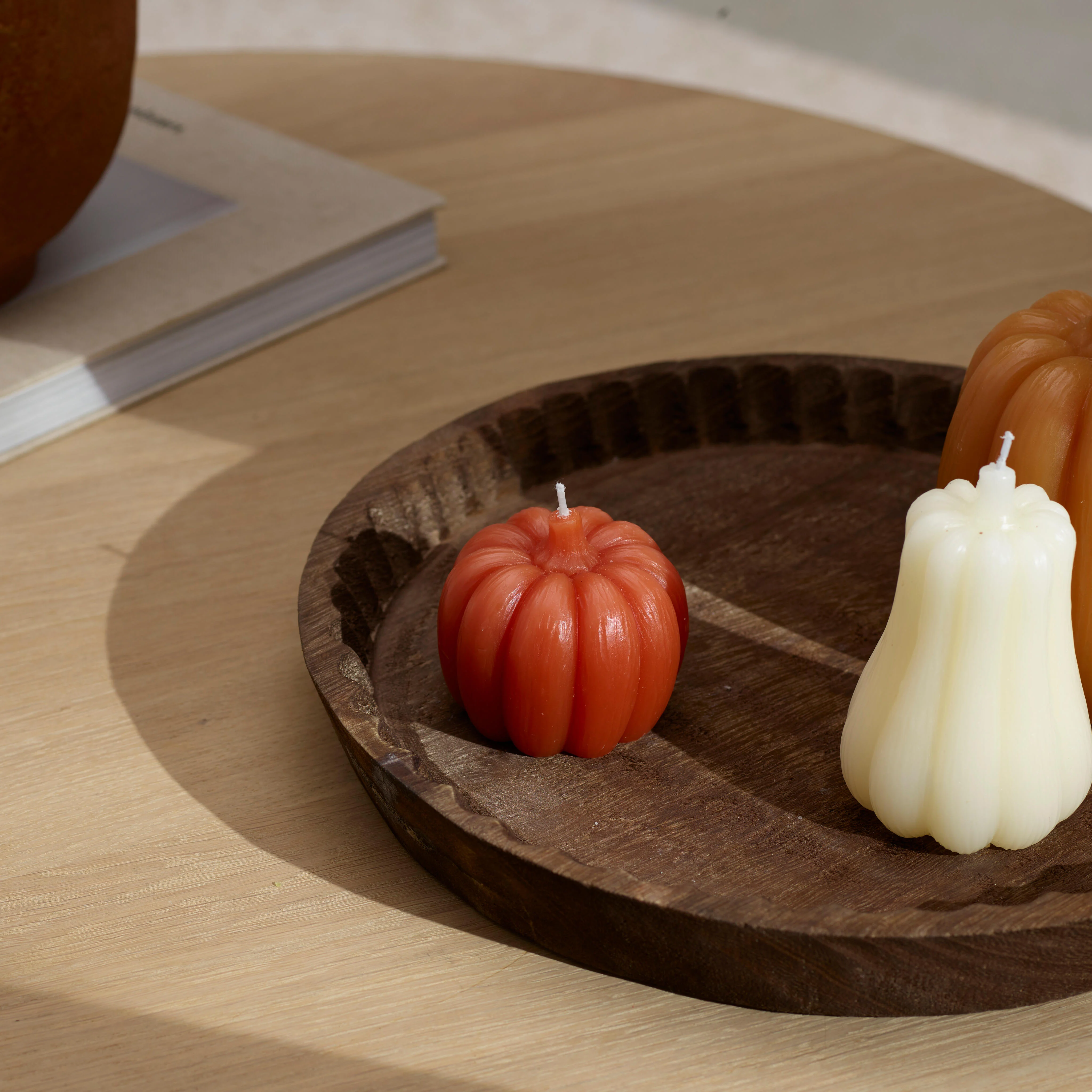 PUMPKIN Kaars oranje - CASA