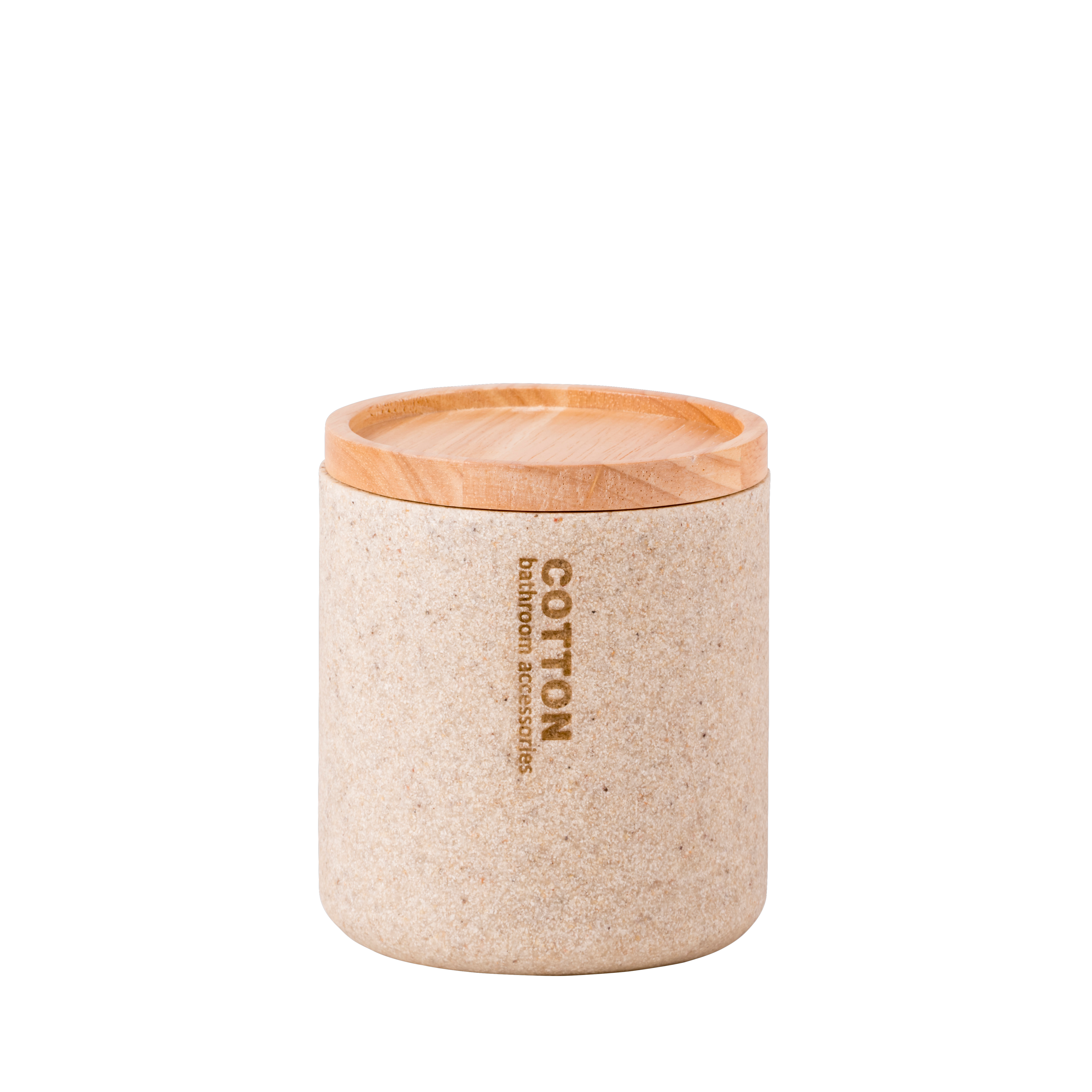 NEW RESIN Wattenhouder naturelH 11,5 cm - Ø 10 cm