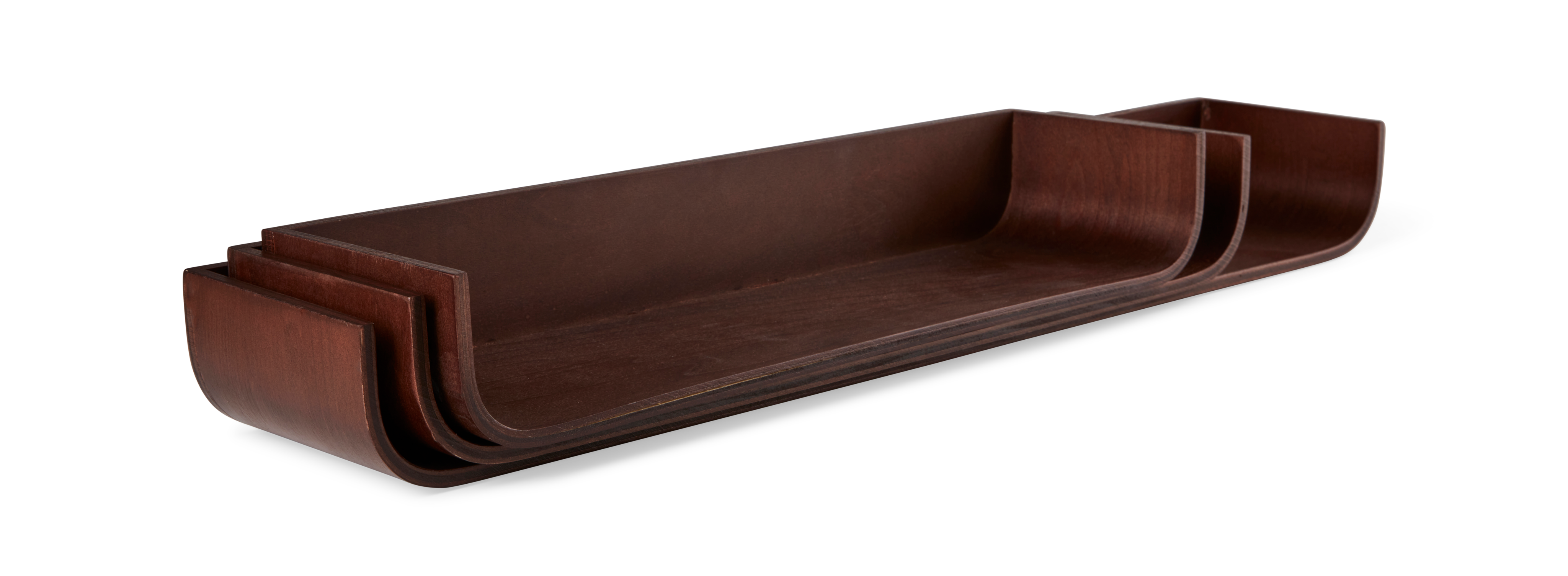 NOMA Hangrek S/3 bruinH 7 x B 65 x D 12 cm