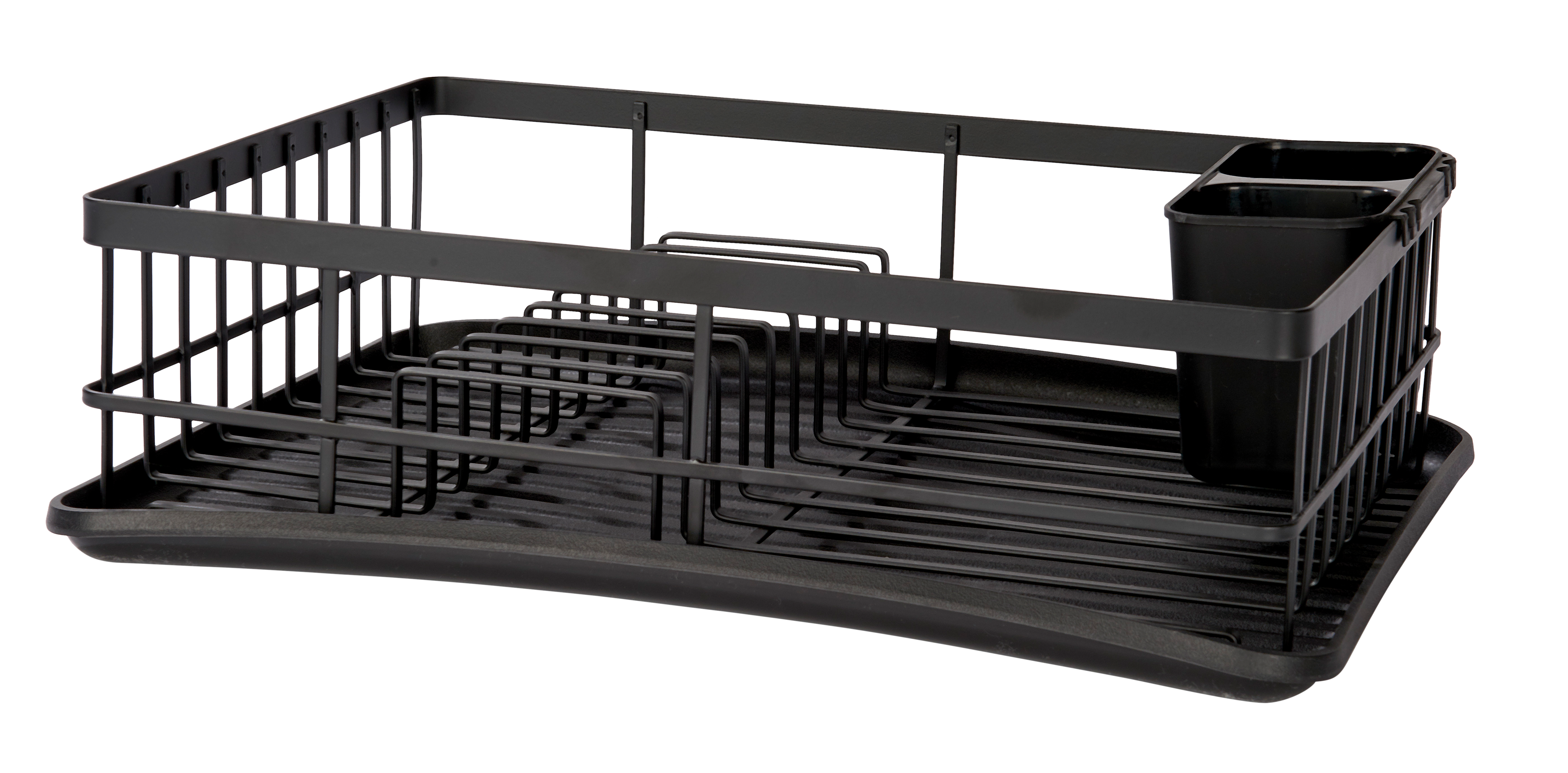 INDUSTRIA Afdruiprek zwartH 10 x B 40 x D 29 cm - CASA