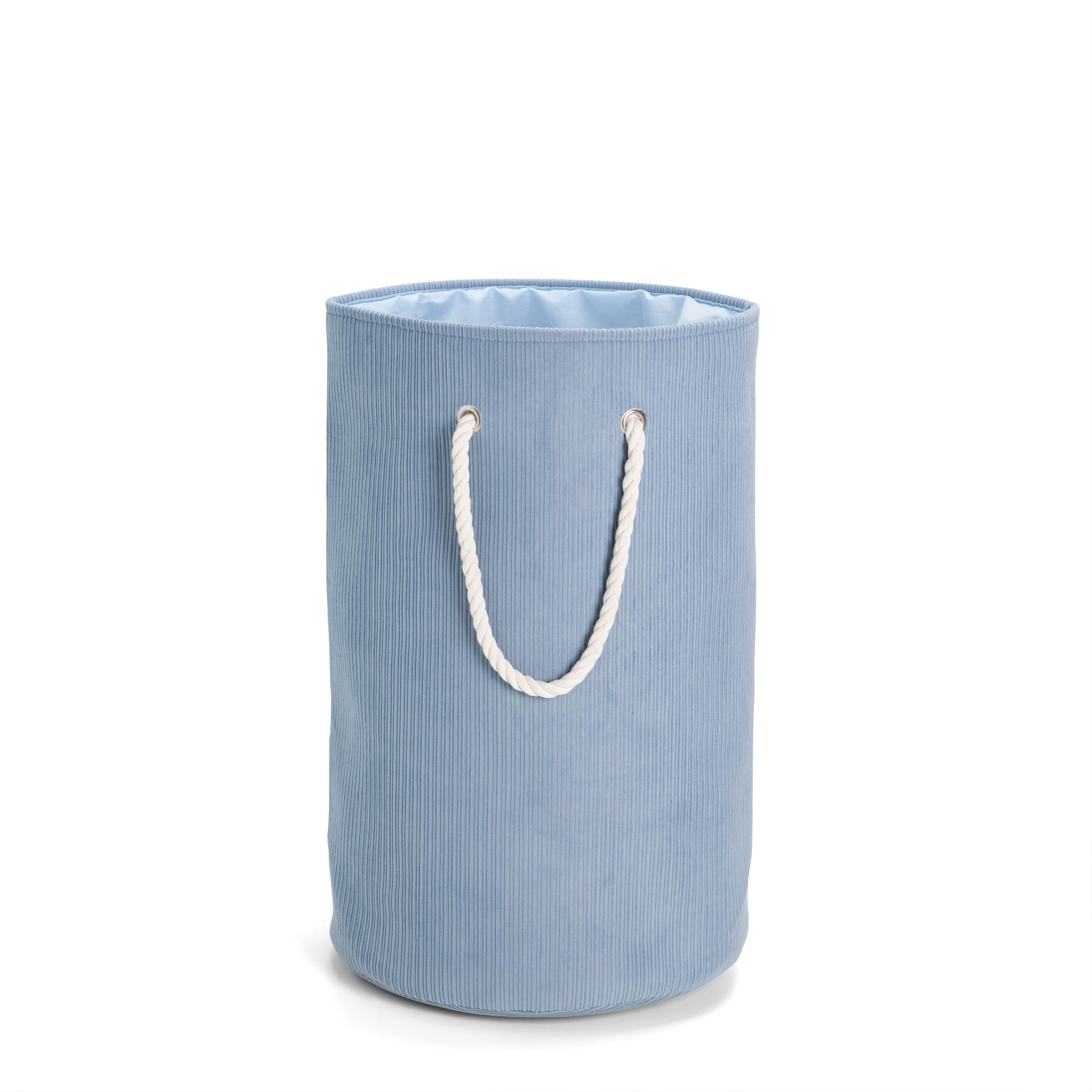 DUSTY Linnenmand blauwH 56 cm - Ø 36 cm - CASA