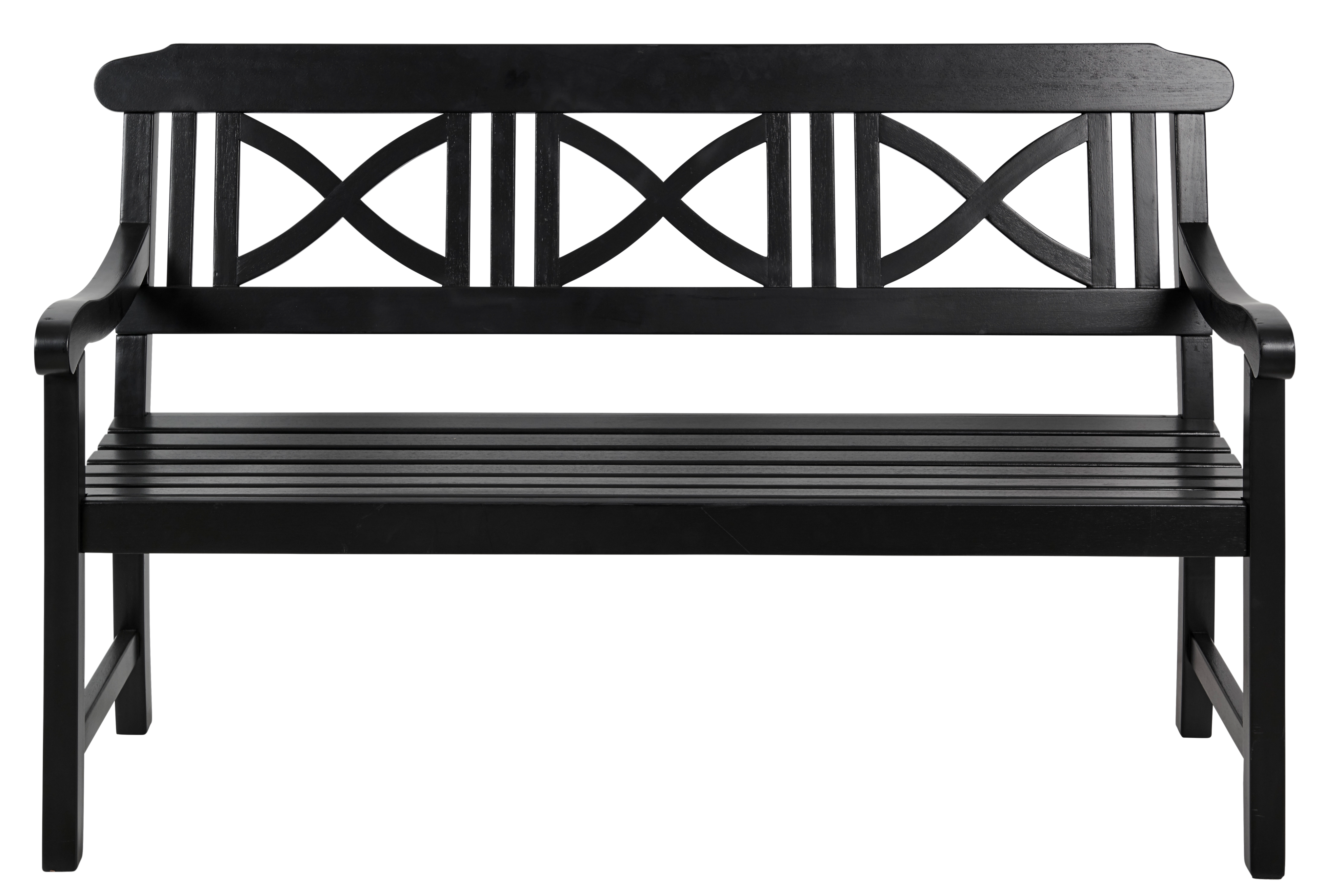 CROS Bank zwartH 88 x B 146,5 x D 63 cm