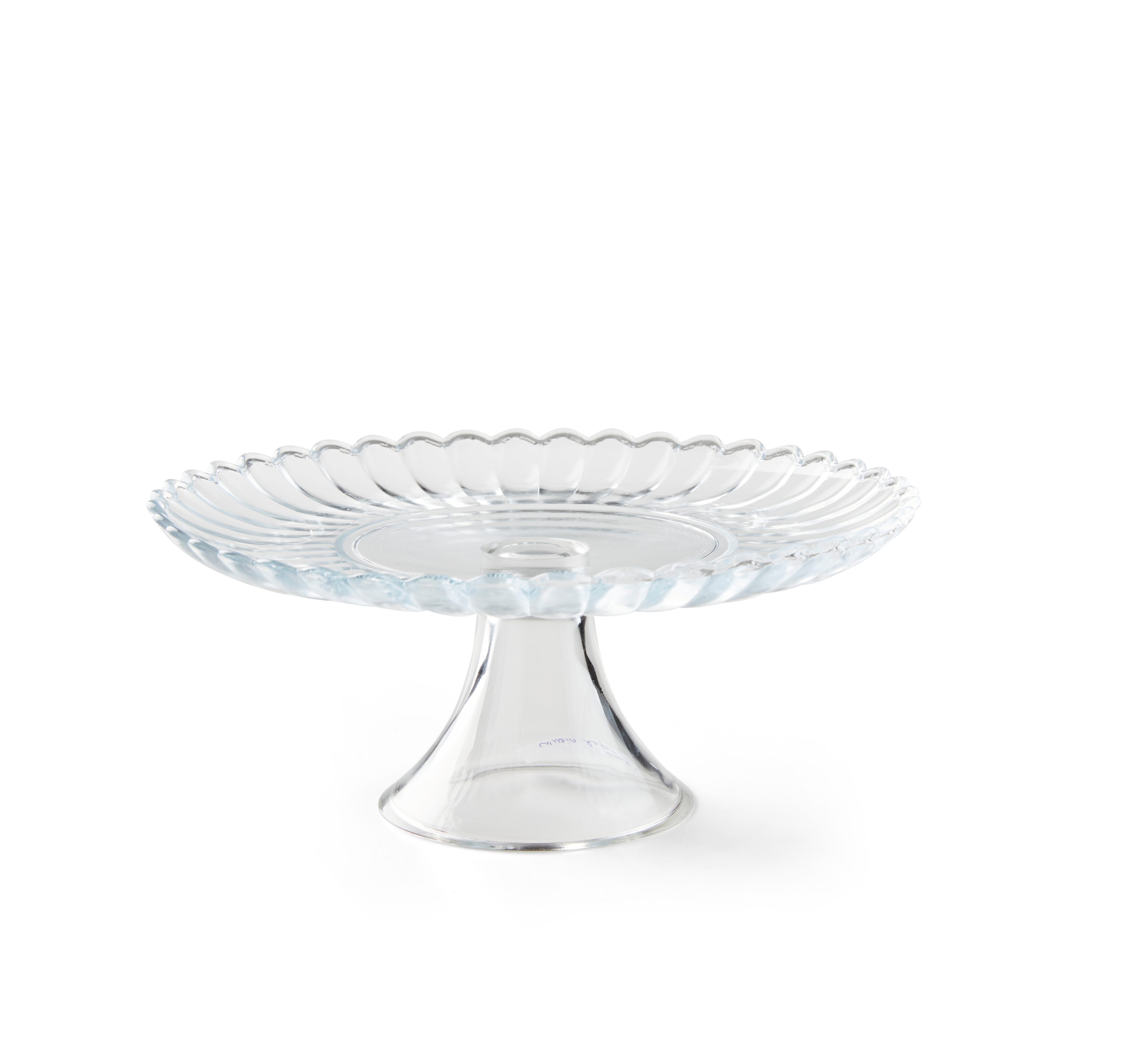 DAHLITA Taartschotel transparantH 8 cm - Ø 19 cm