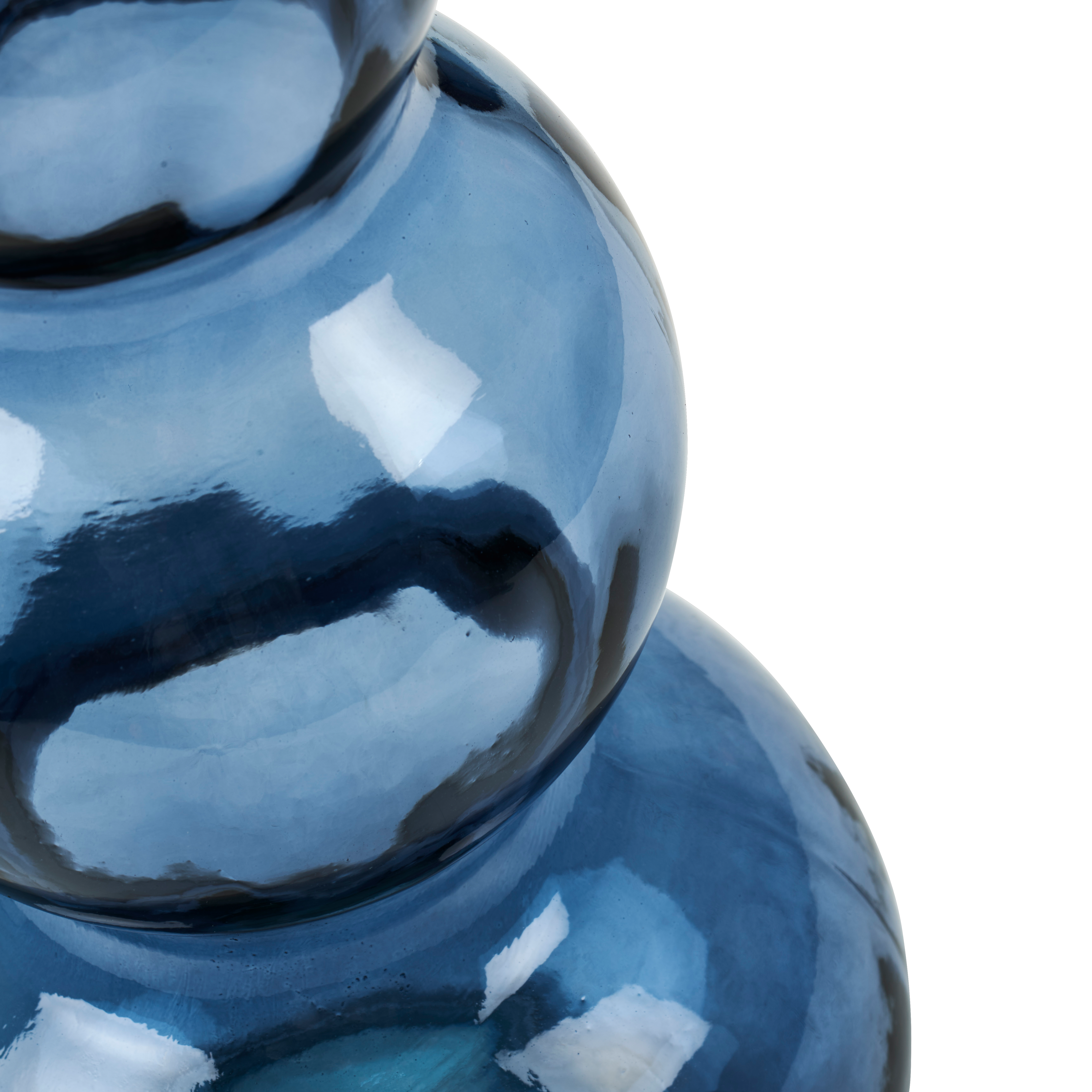 ODON Vaas blauwH 45 cm