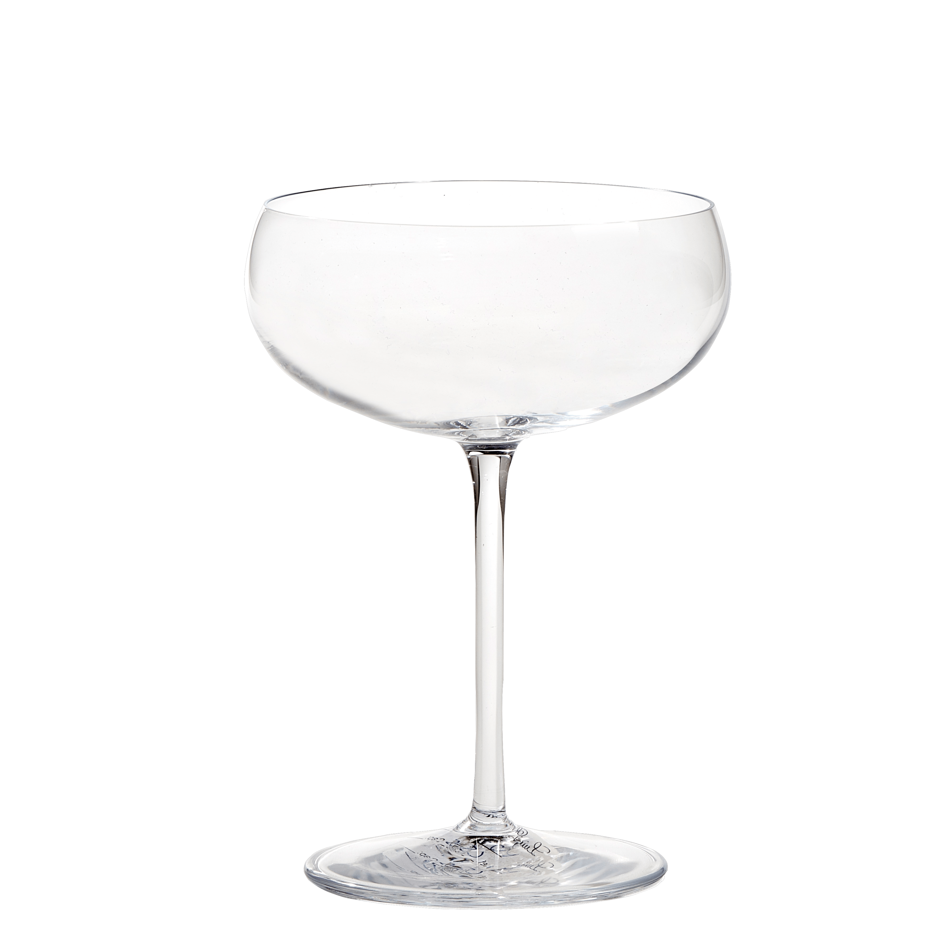 I MERA Coupe 30 CL transparant - set van 6 H 14,8 cm - Ø 10,7 cm