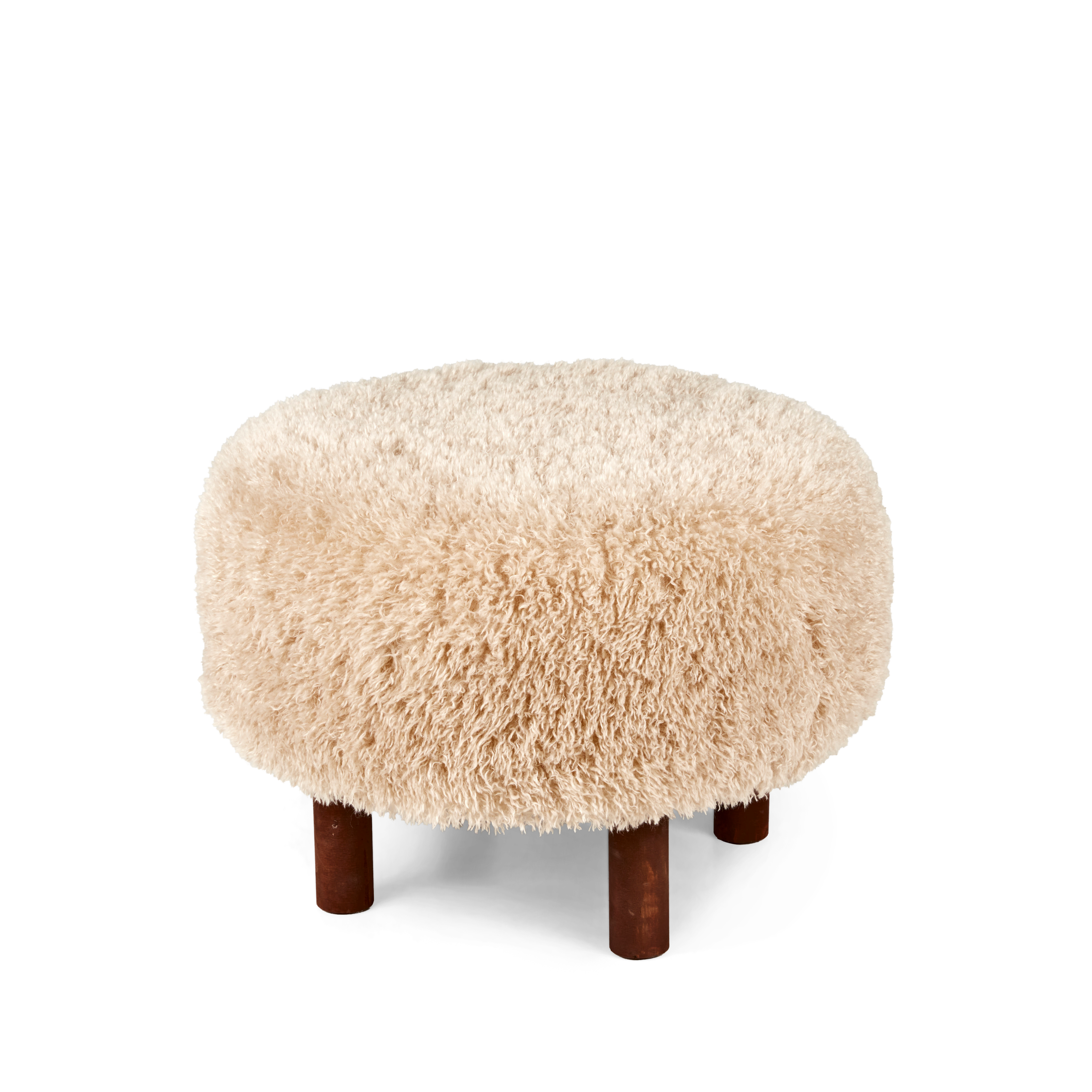 FUZZ Kruk beigeH 33 cm - Ø 50 cm