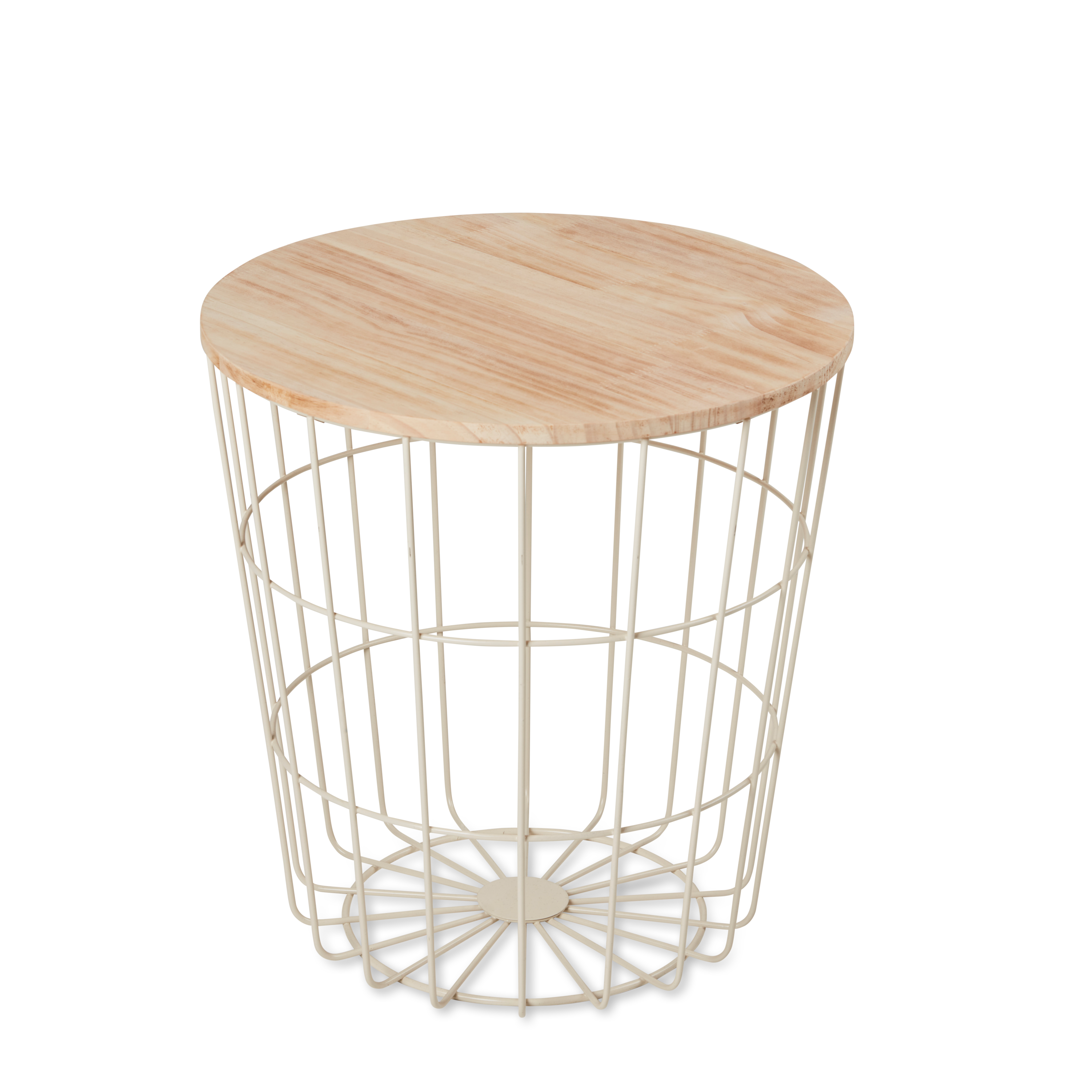 WIRE Bijzettafel zandH 41,5 cm