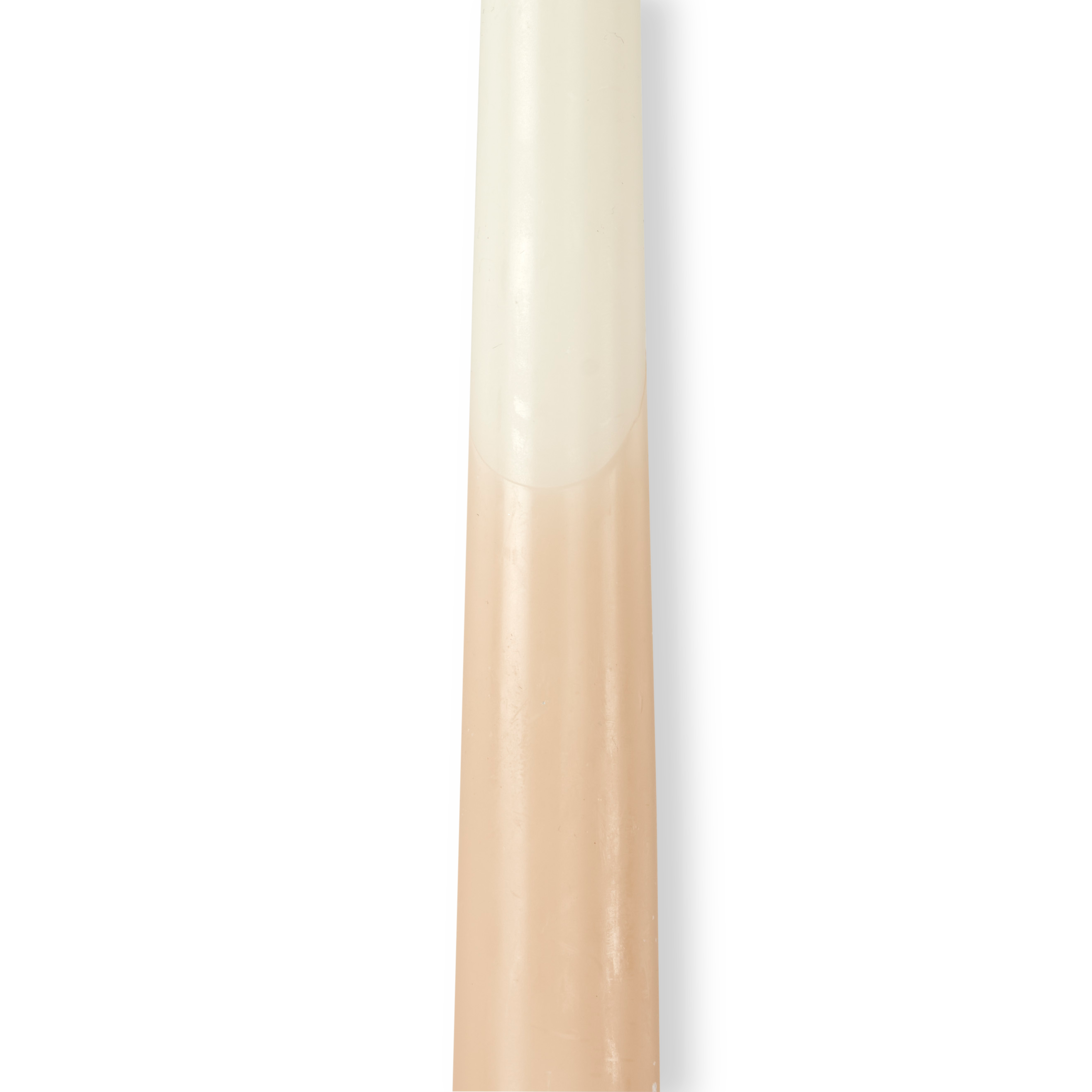 DUO Dinerkaarsen beigeL 30 cm - Ø 2,2 cm