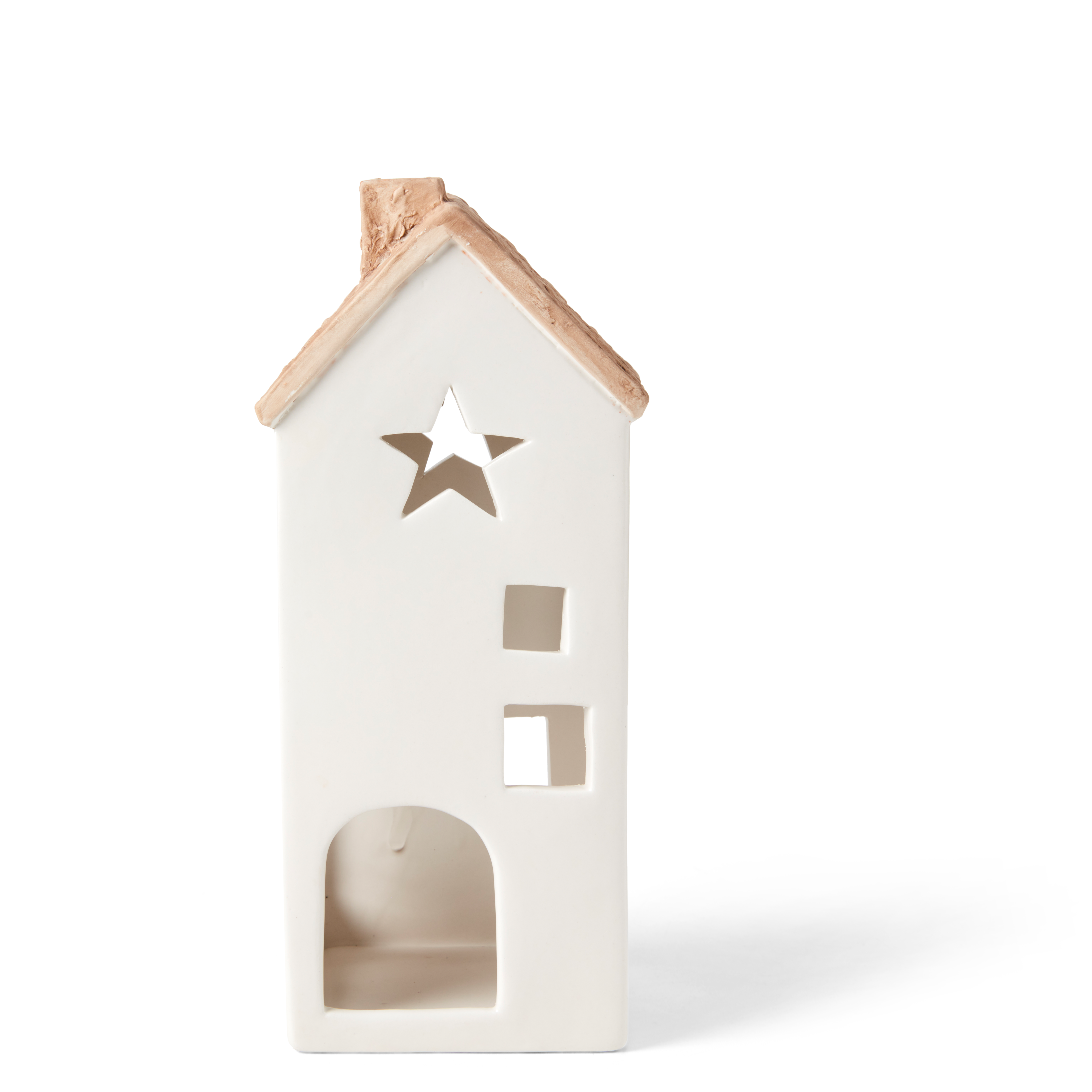HOME Theelichthouder witH 25,5 x B 10,5 x D 10,5 cm
