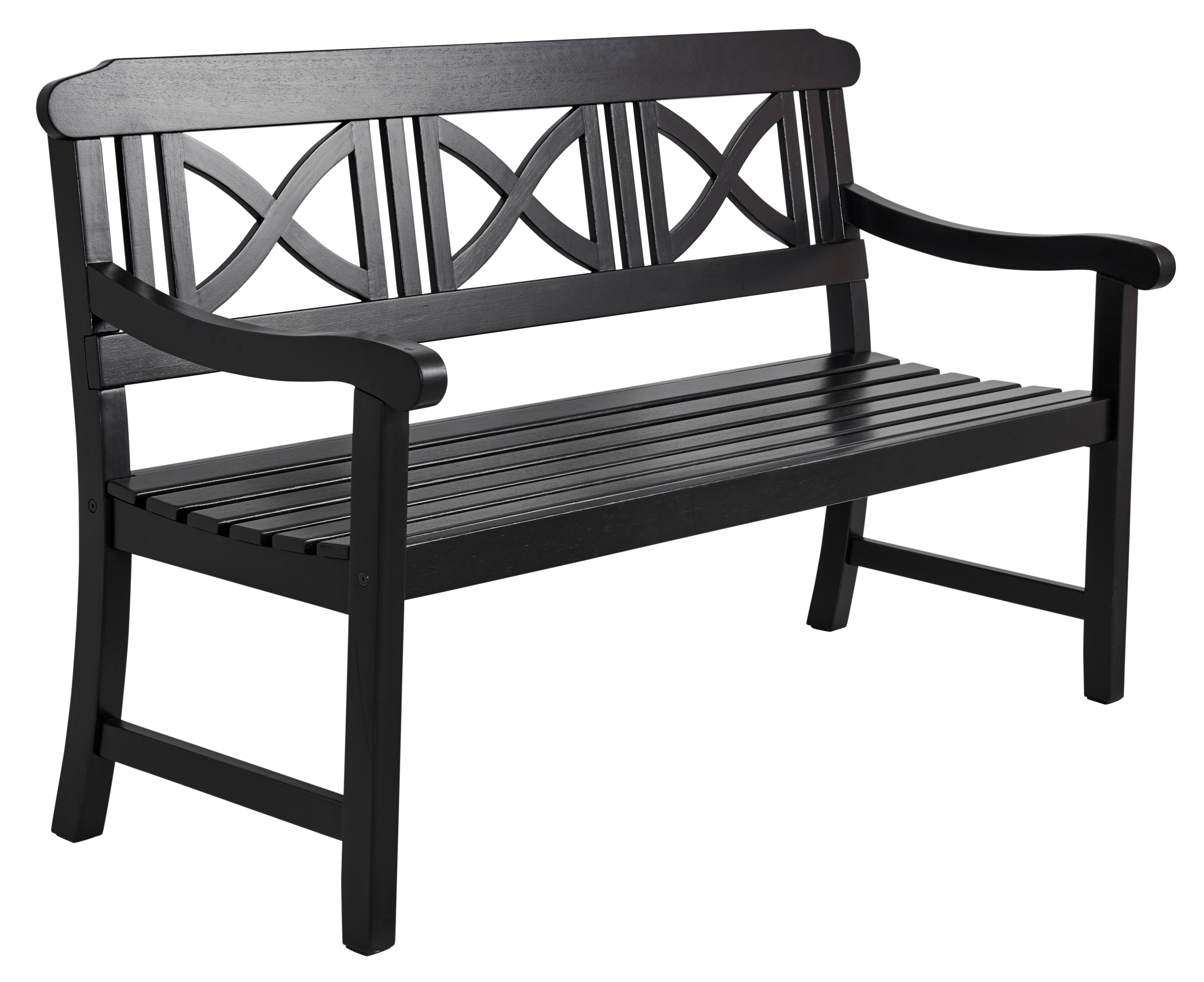 CROS Bank zwartH 88 x B 146,5 x D 63 cm