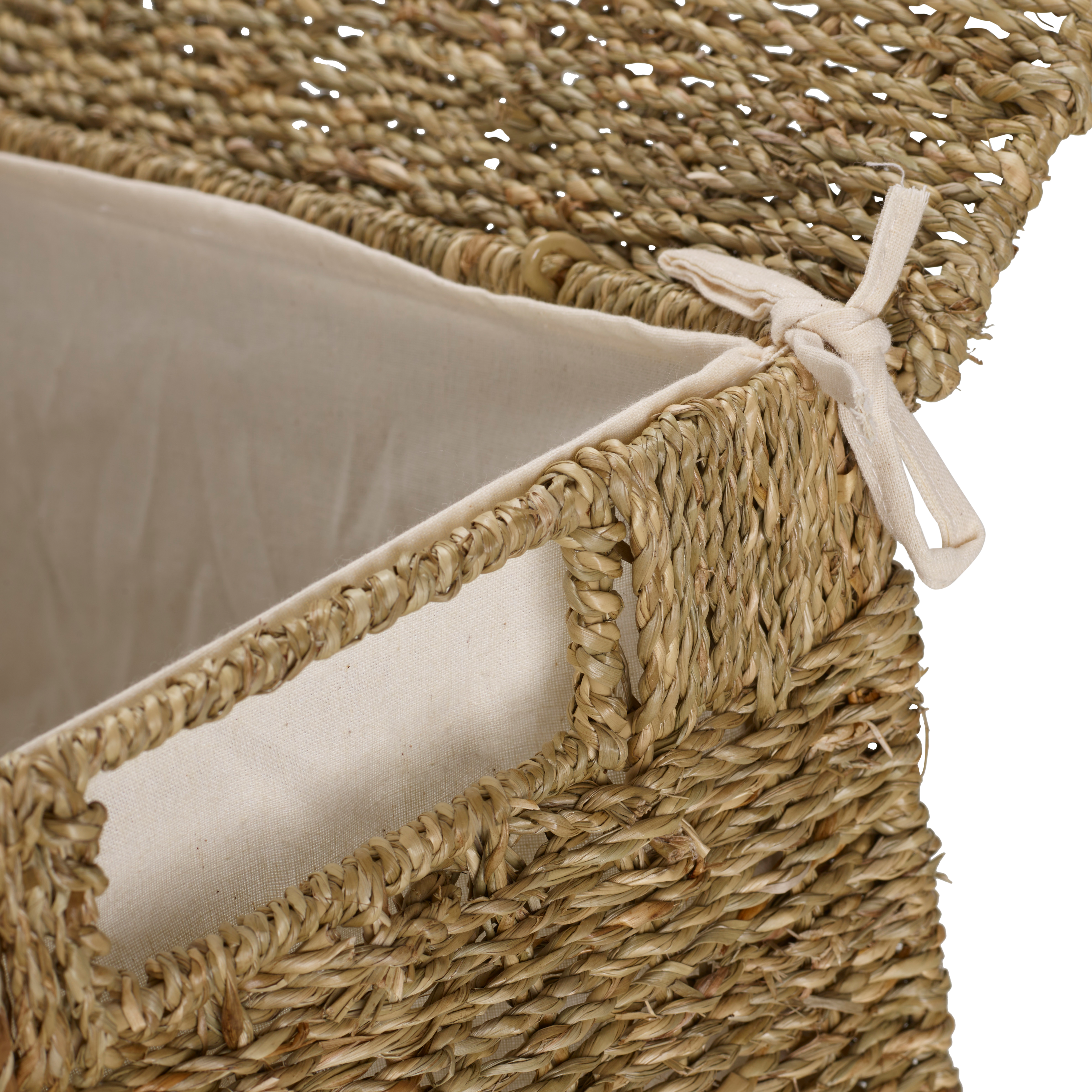 MYKONOS Linnenmand M naturelH 65 x B 55 x D 23 cm