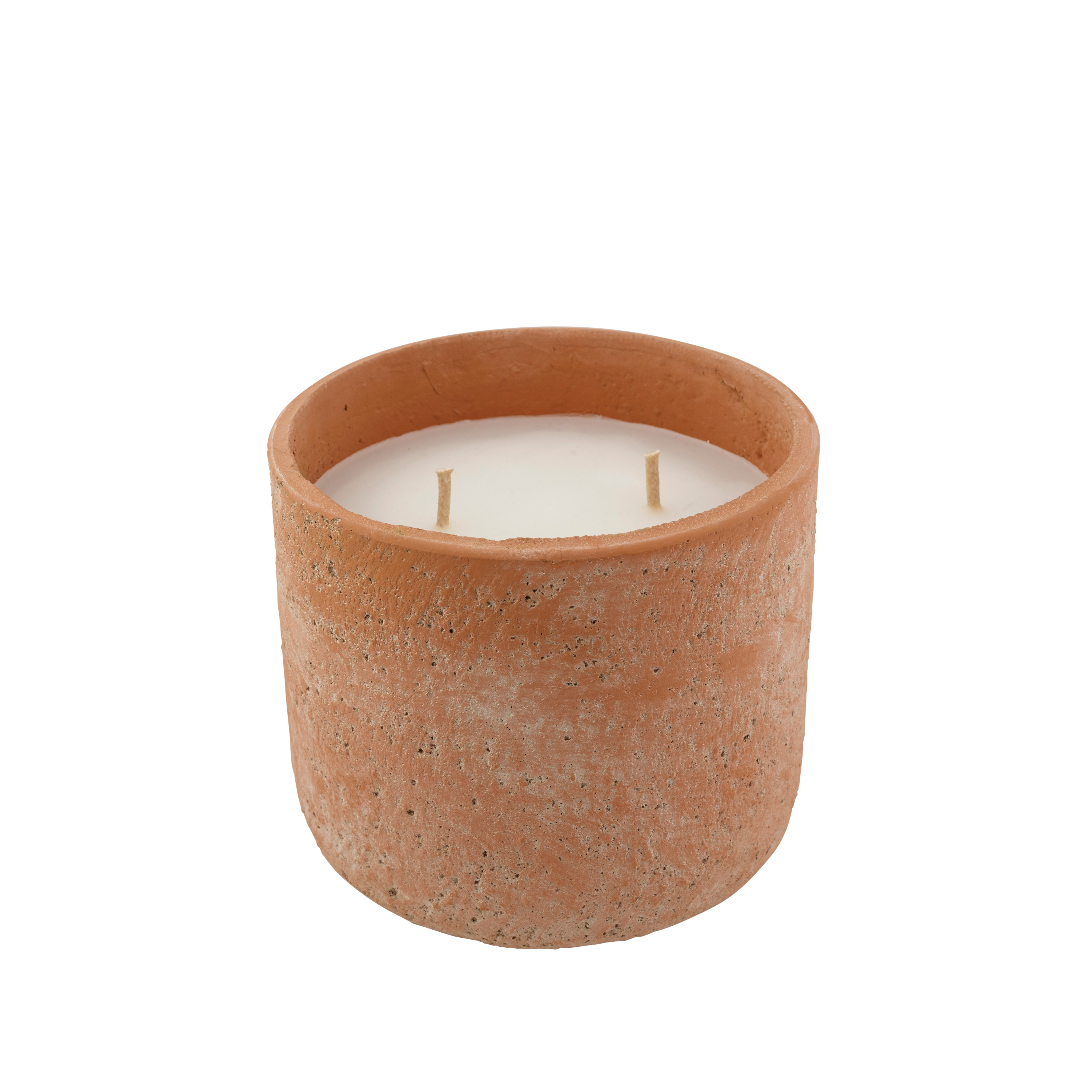 TERRA Buitenkaars terracottaH 18,5 cm - Ø 17 cm - CASA