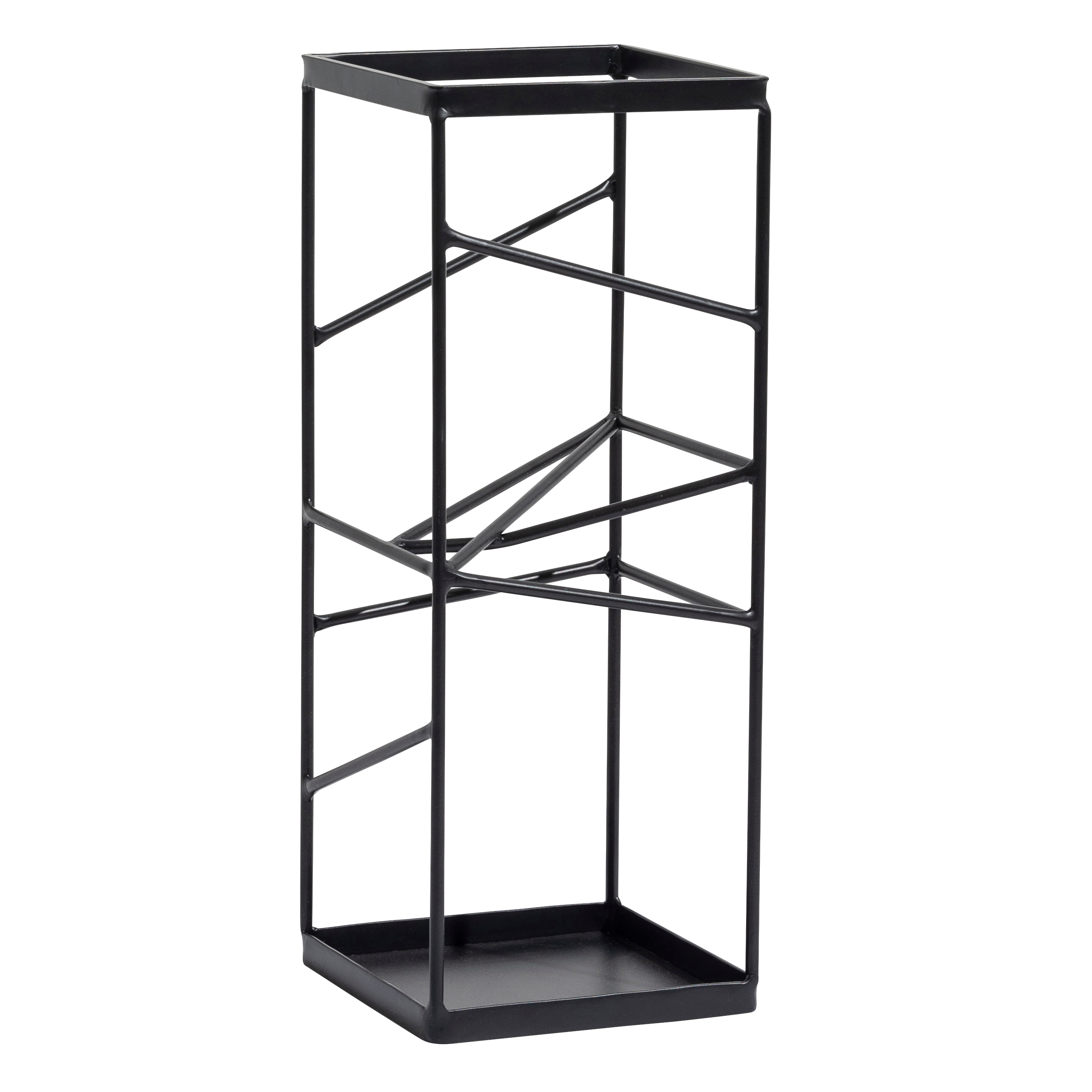 CAOS Paraplubak zwartH 45 x B 17 x D 17 cm - CASA