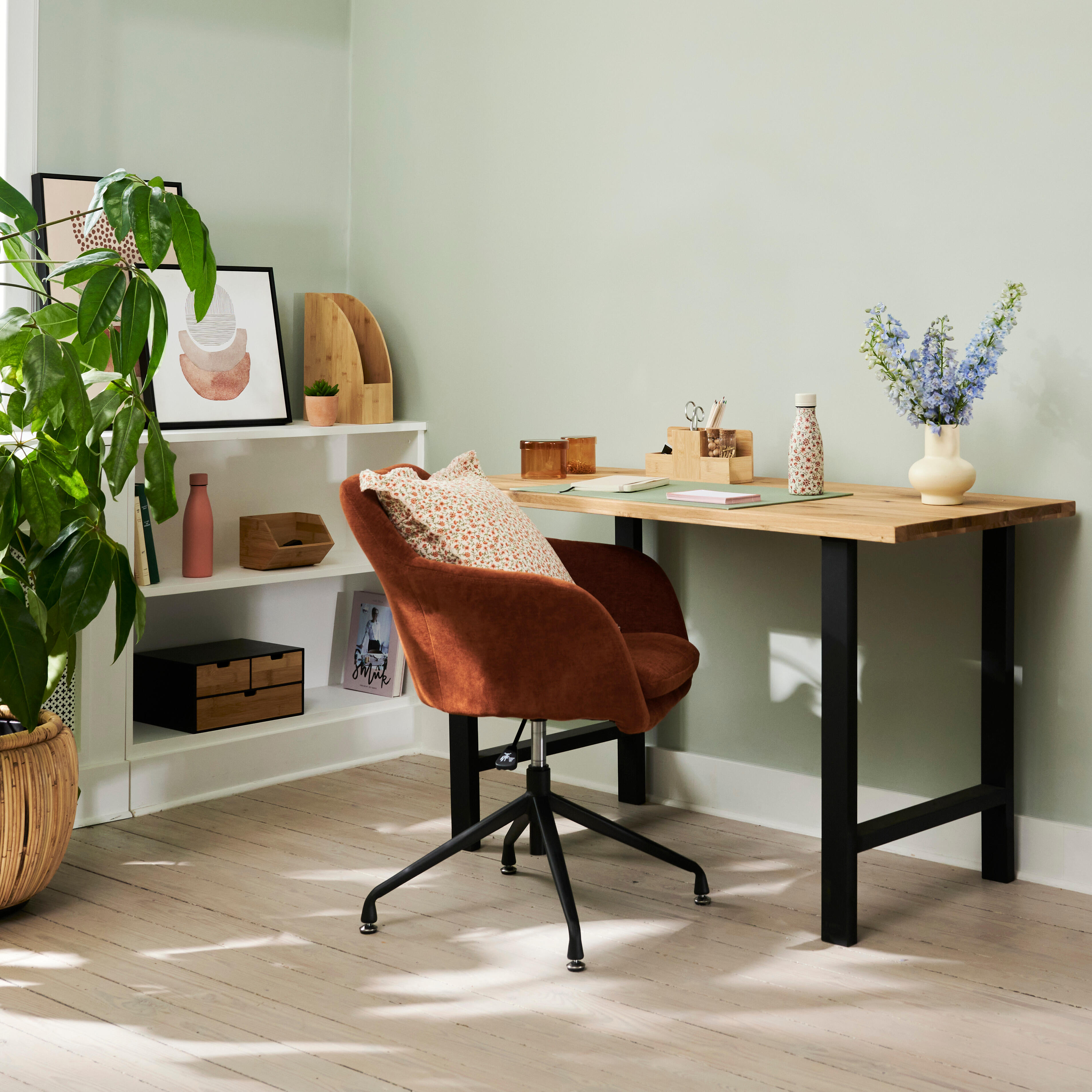 OAK Bureau naturelH 75 x B 130 x D 60 cm