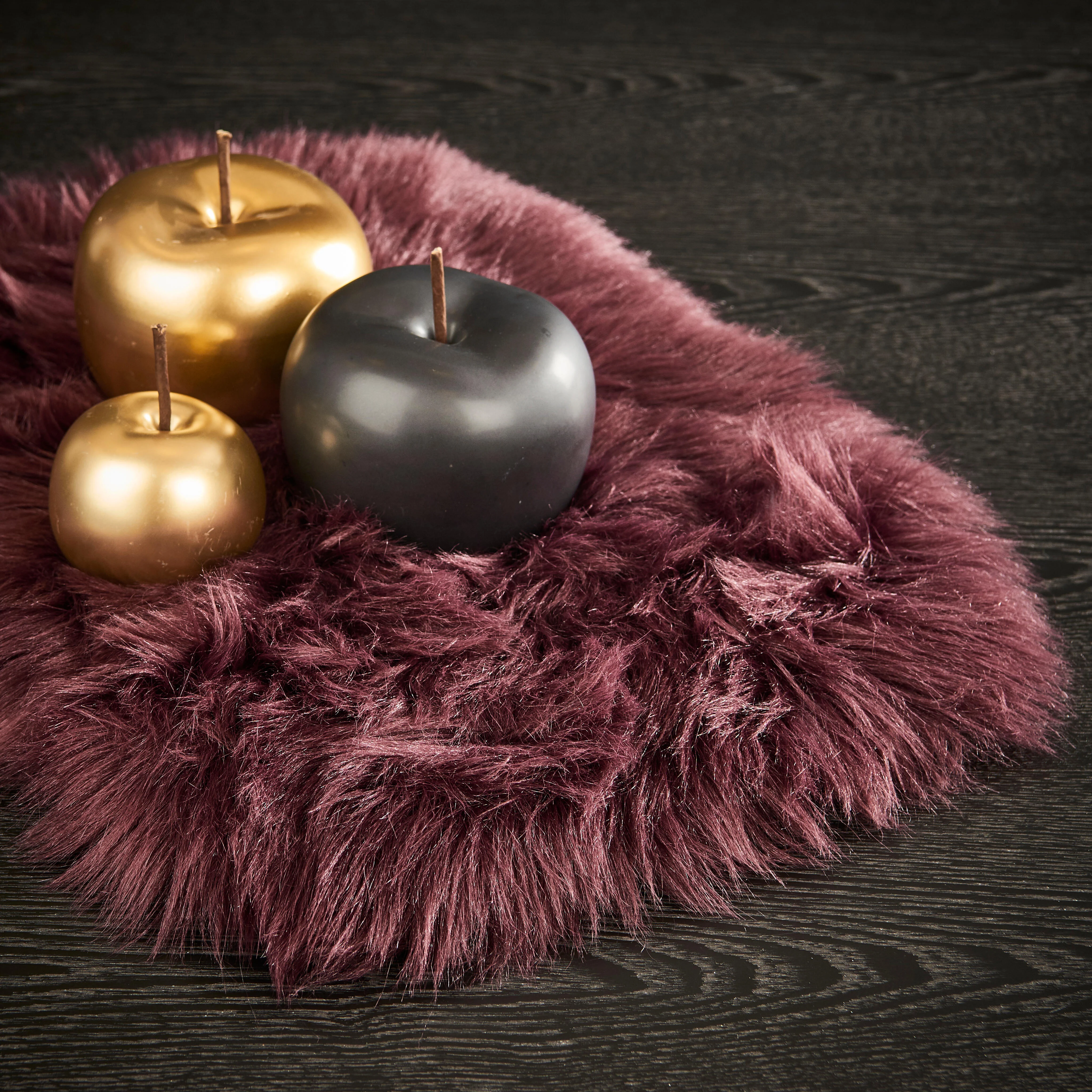 FUR Placemat donkerroodB 32 x L 45 cm