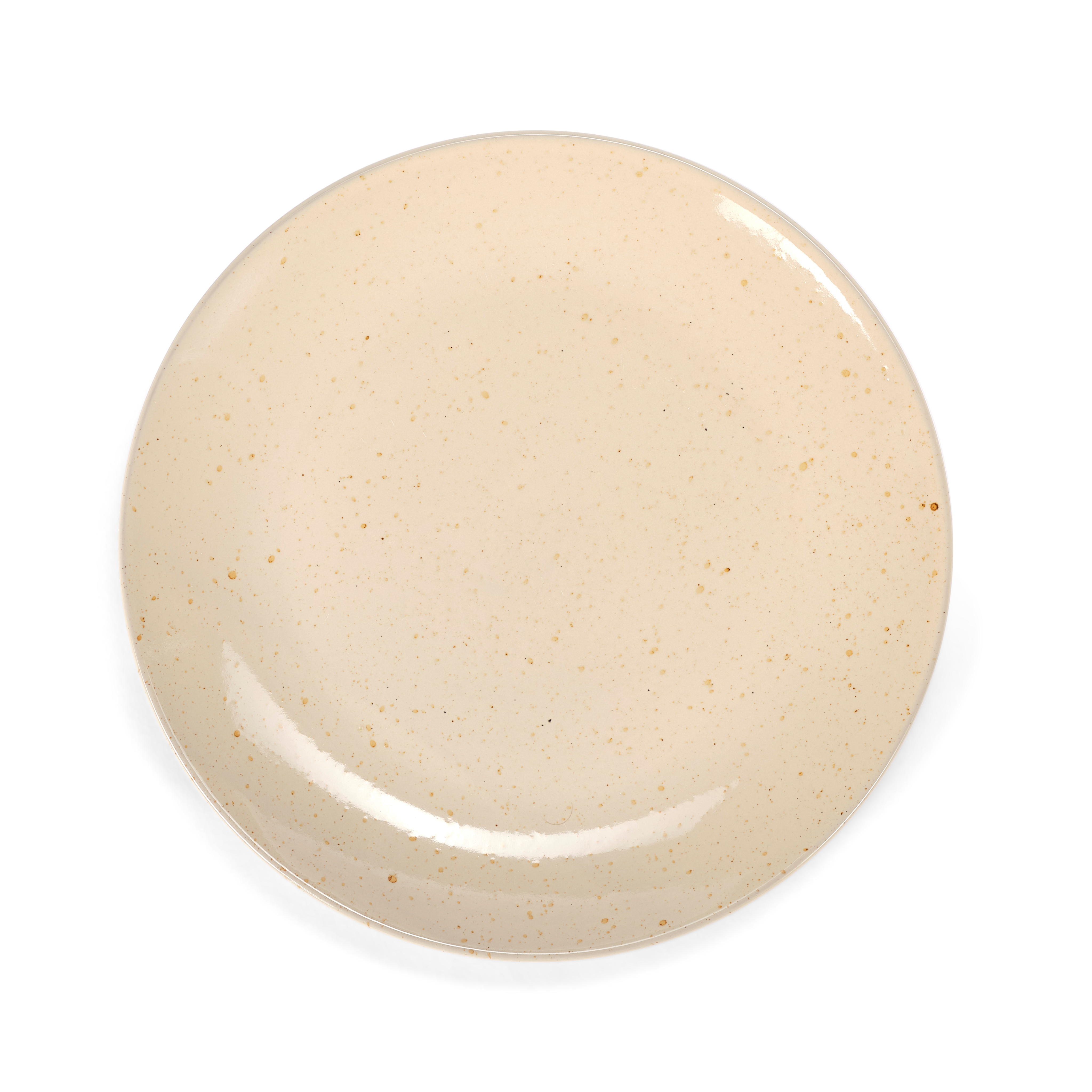 TERRA Bord beige - set van 4 Ø 27 cm