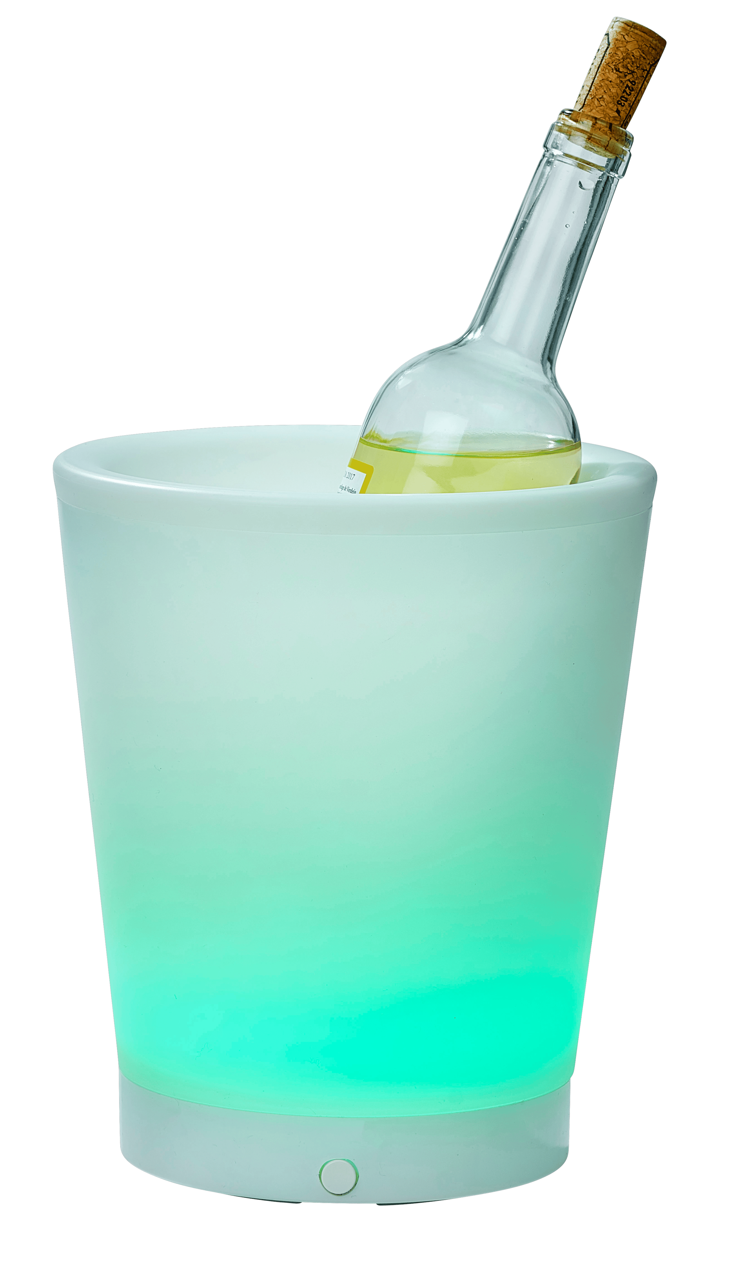 PARTY Wijnkoeler met moodlight witH 22 cm - Ø 18 cm